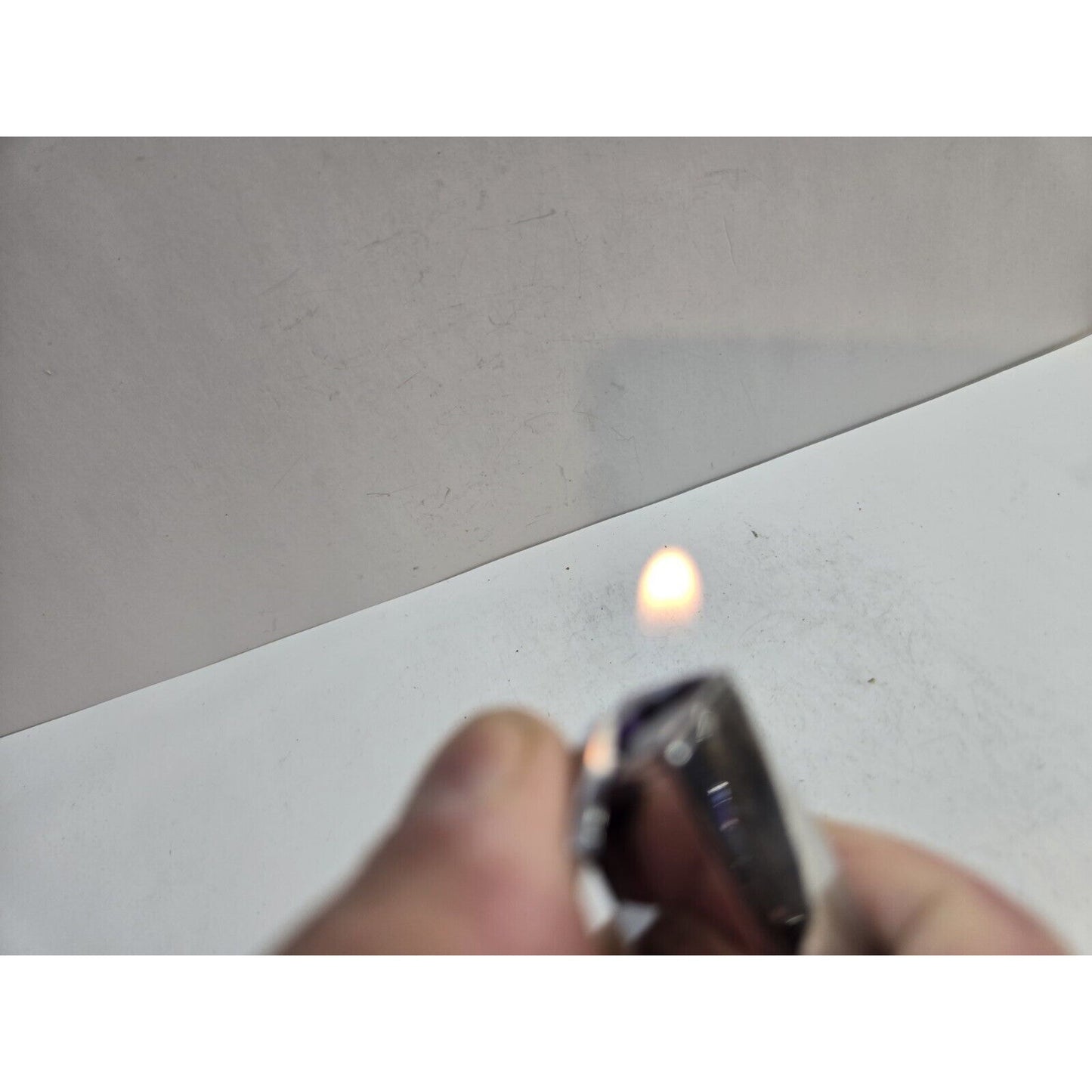 WORKING COLIBRI Silver Tone Lipstick LIGHTER 6975/36