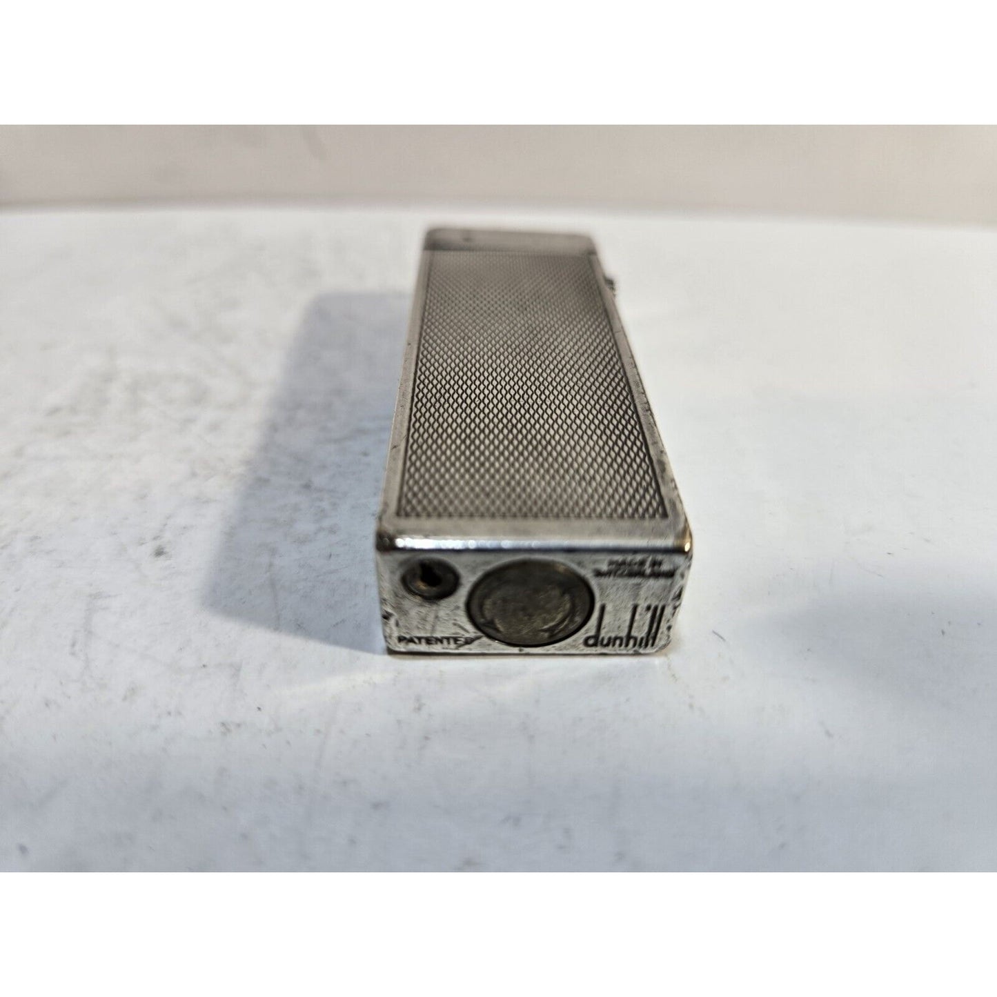 Working Vintage DUNHILL Rollagas Lighter Gold Tone SWISS MADE, 6804/37