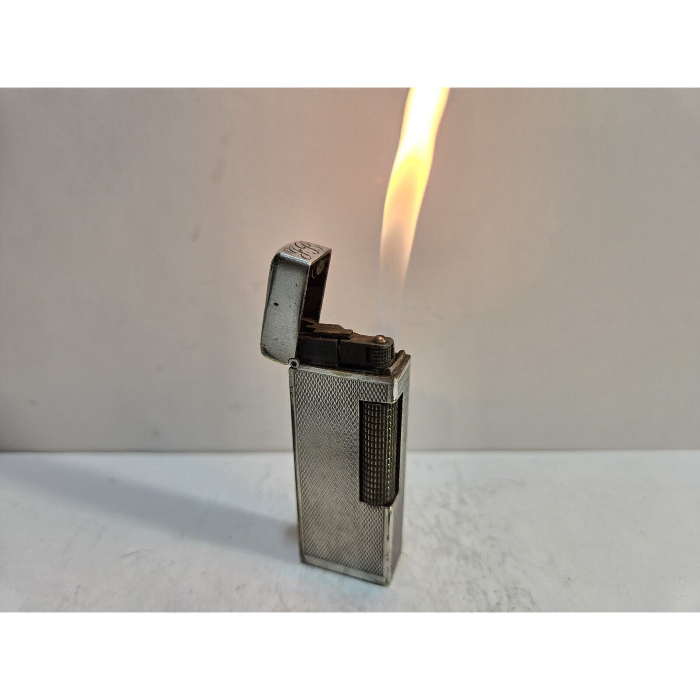 Working Vintage DUNHILL Rollagas Lighter Gold Tone SWISS MADE, 6804/37