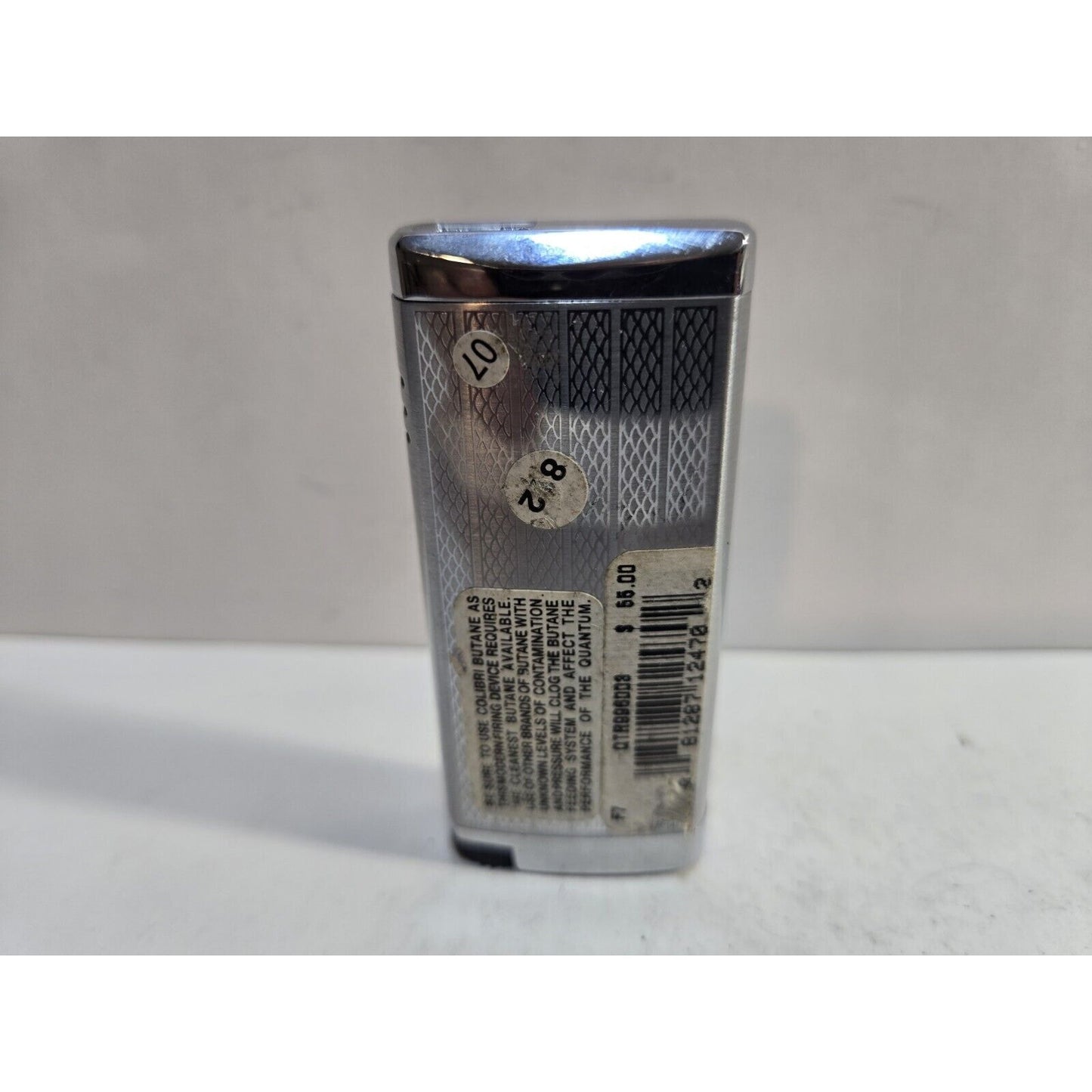 Working COLIBRI TORCH Silver Battery LIGHTER 6962/36