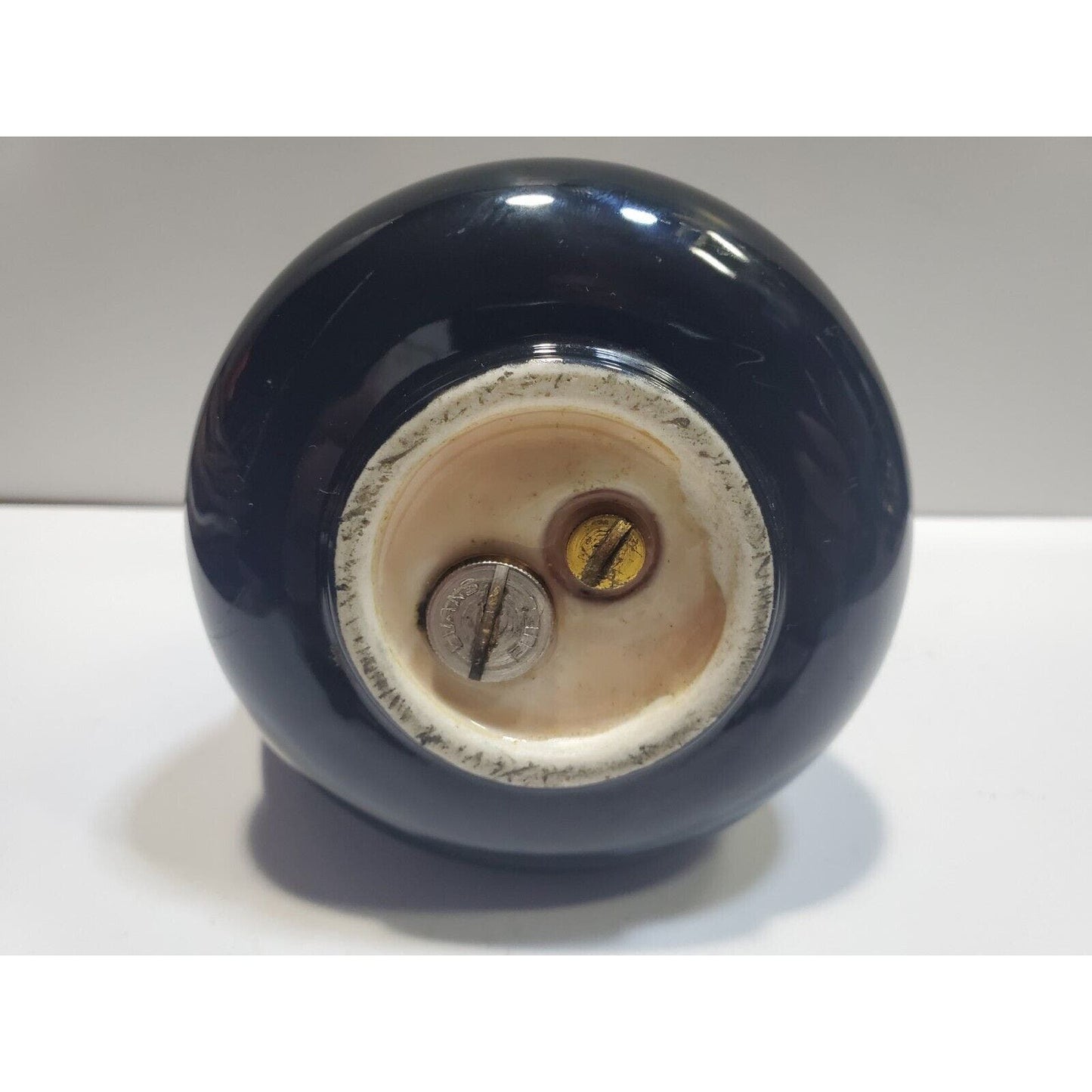 VINTAGE EVANS BONE CHINA 5" TABLE LIGHTER ART DECO GOLD TRIMMED 6678/13