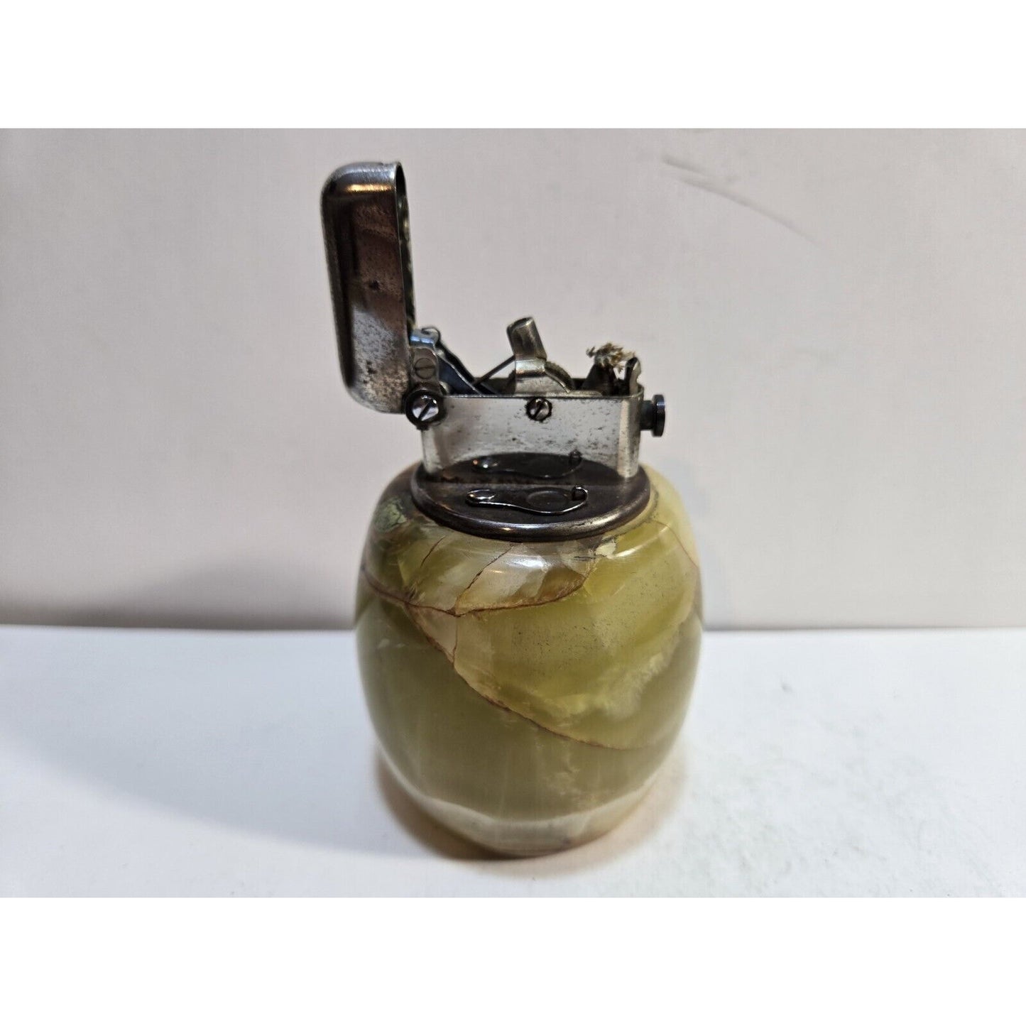 Working Vintage Thorens Marble Base Table Lighter Double Claw 6916/40