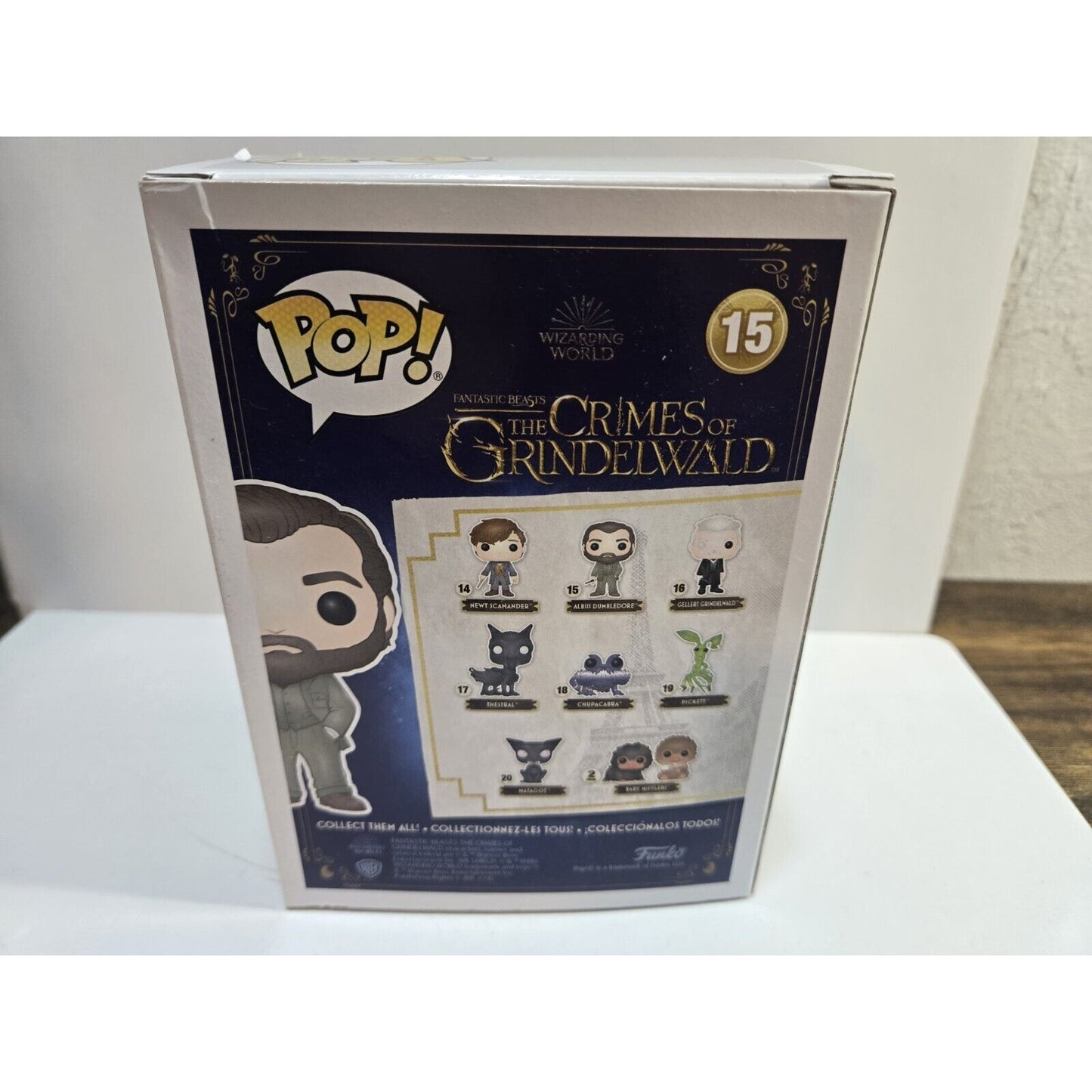 POP Funko Albus Dumbledore #15 Fantastic Beast