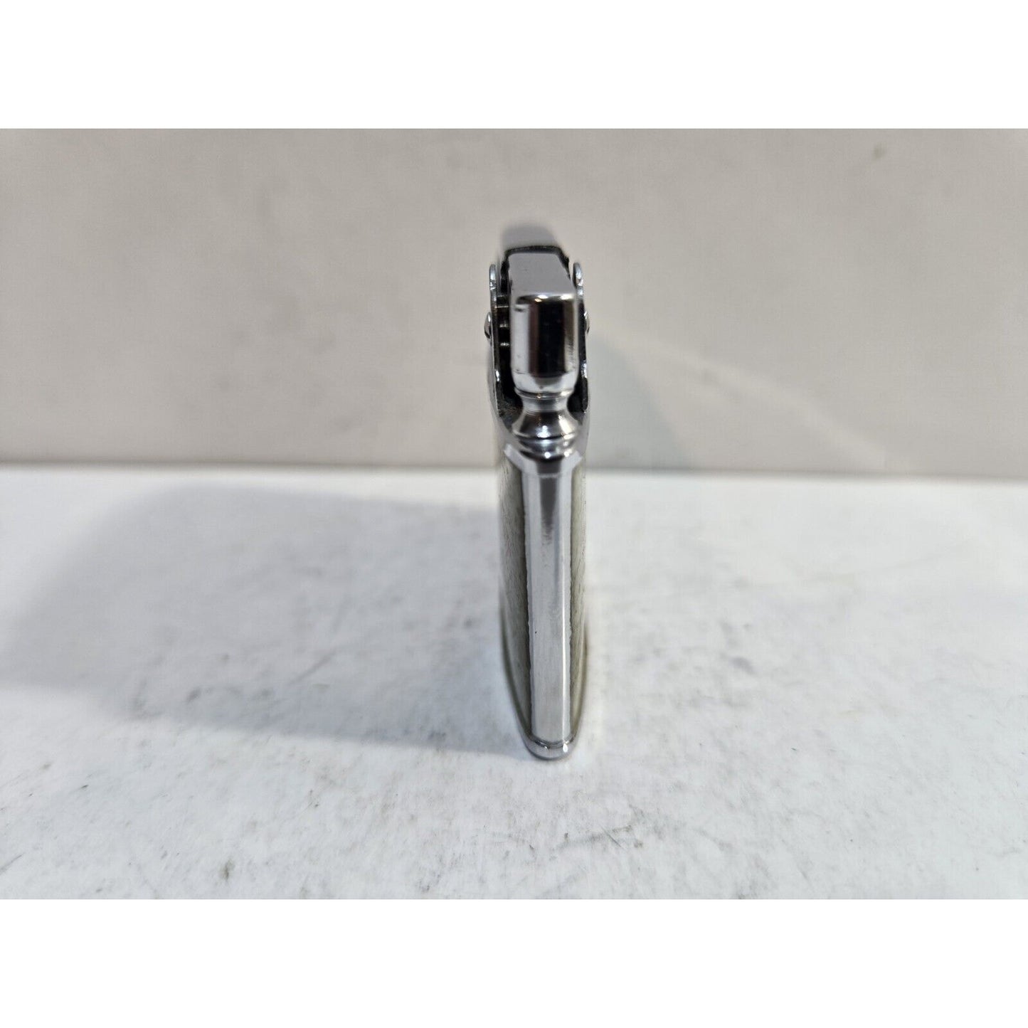 Vintage Working "PLYMOUTH" flat advertising Penguin Lighter 7644/32