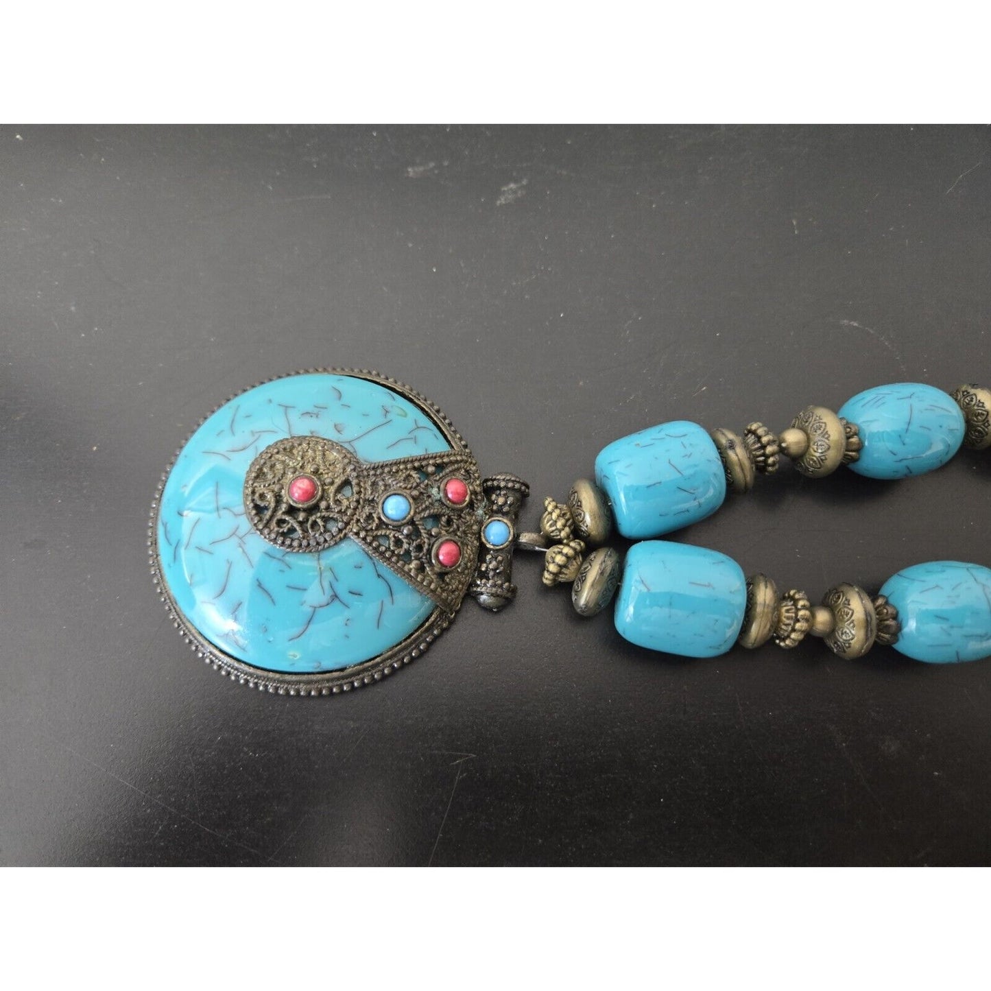 Vintage Custom Jewelry Jem Stones Necklace