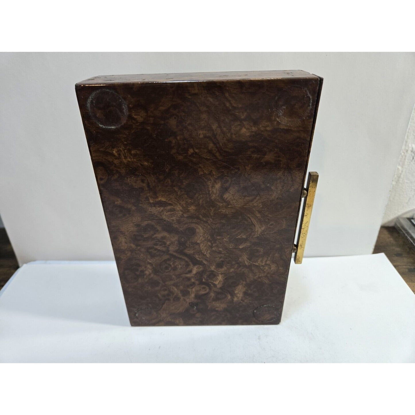 Vintage Ronson Art Deco Roll-top Cigarette Dispenser Box, Case