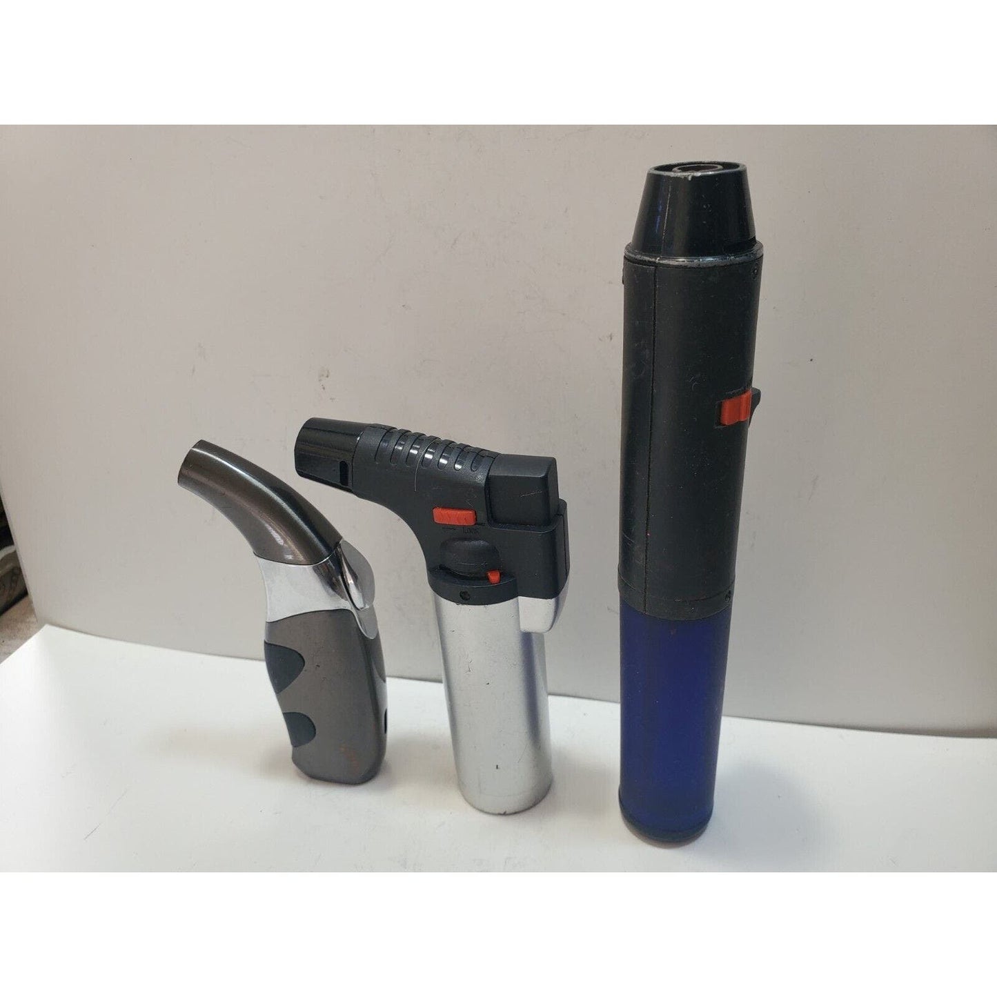 Lot Of 3 Vintage Working Torch Lighters, LOT OF 3 6304/35