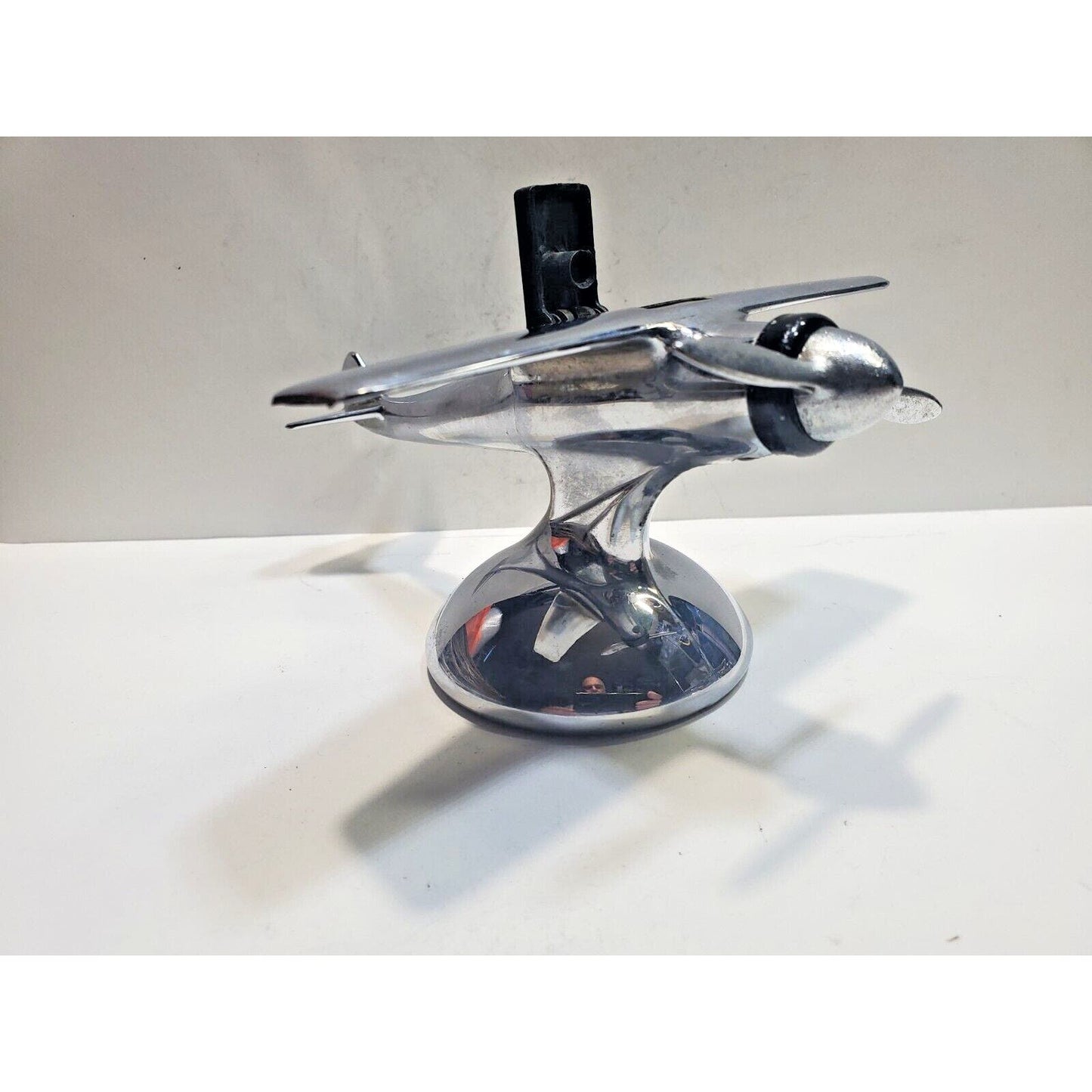 Vintage Hamilton Fighter Plane Aircraft Chrome Table Lighter 6465/40
