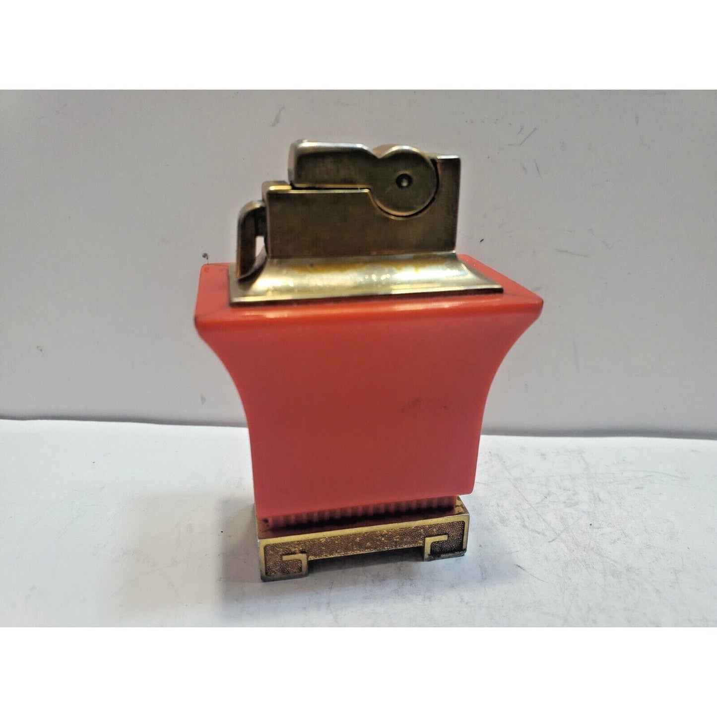 Vintage Working ASR Pagoda Table Lighter Made In USA 6653/22