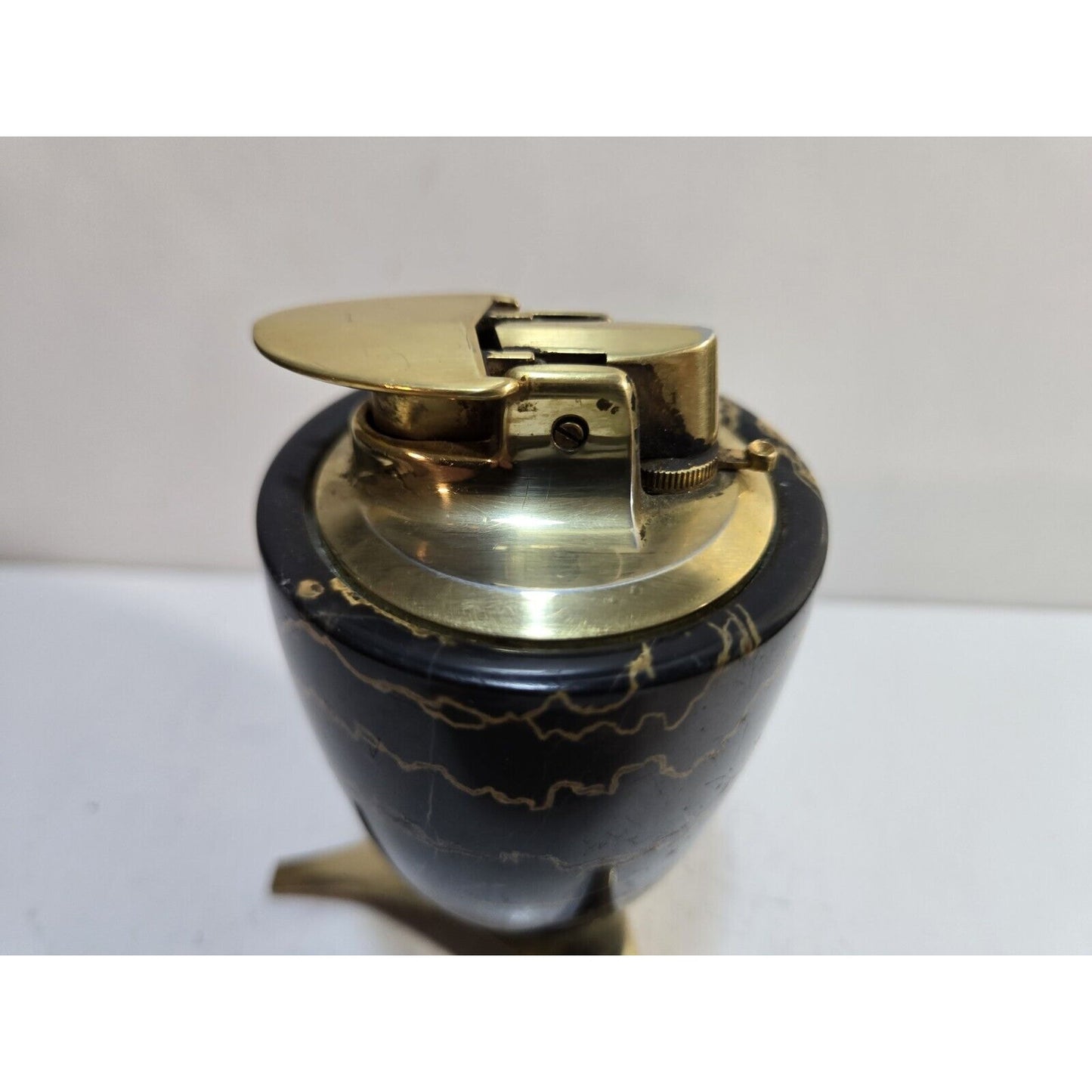 Working Vintage Ronson Marble Table Top Varaflame Valiant 6806/13