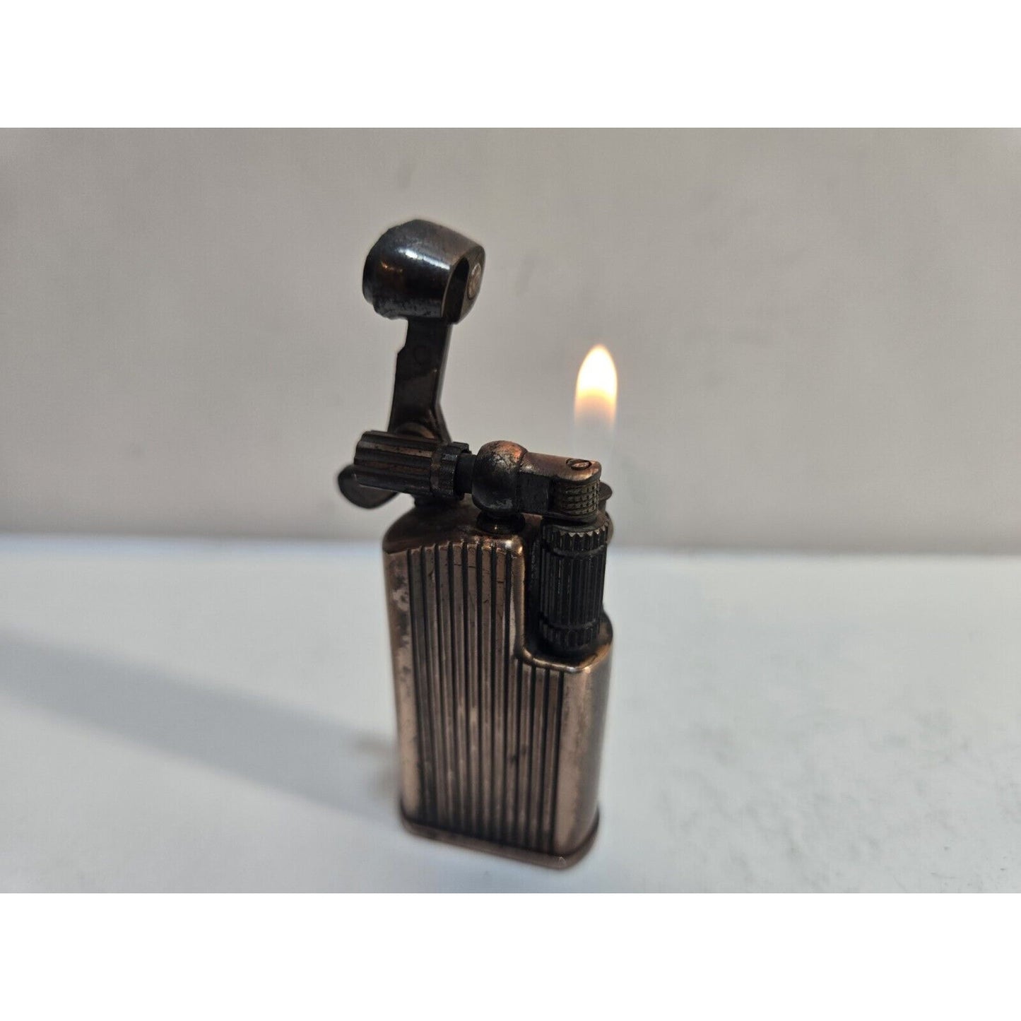 Working Vintage Brass LIGHTER MARUMAN GL 67 / Lift  Arm 6869/37