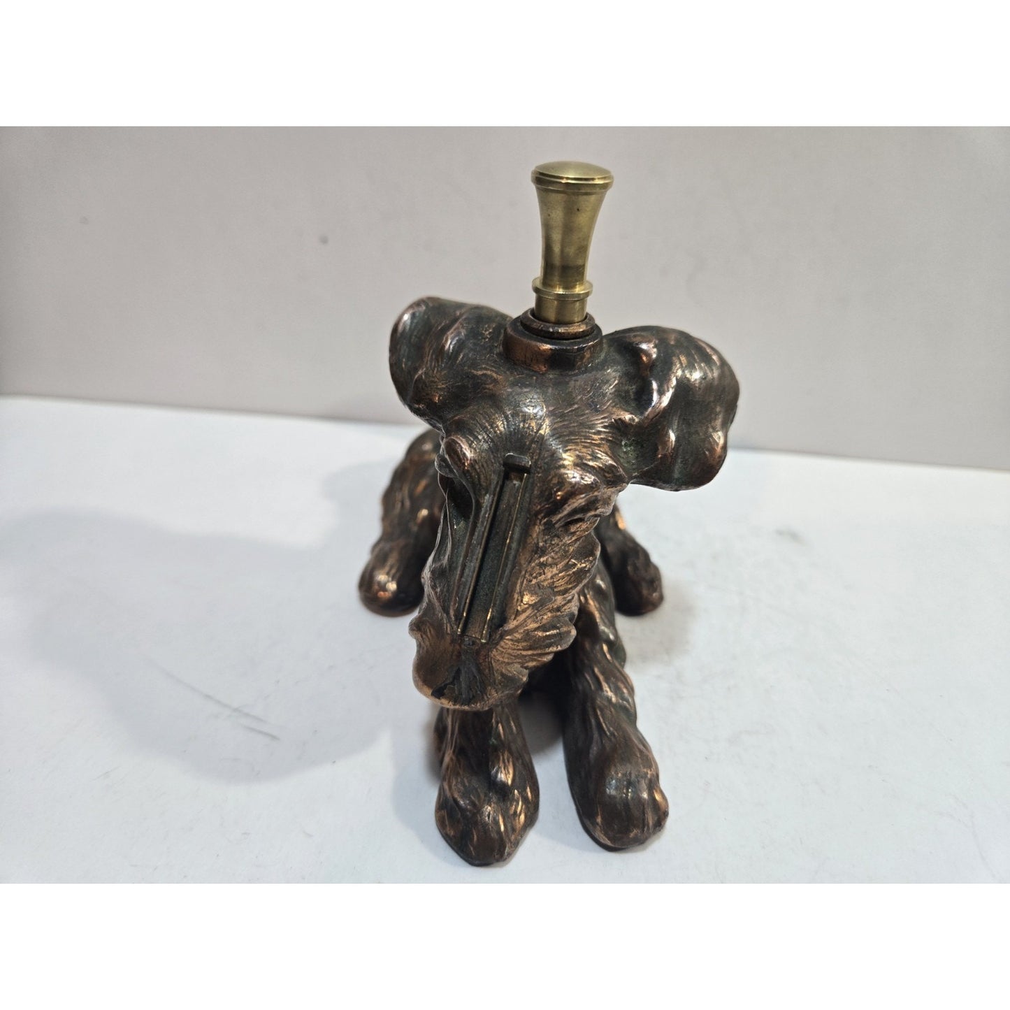 Vintage Ronson Scottie Dog Striker Lighter RARE 7938/13