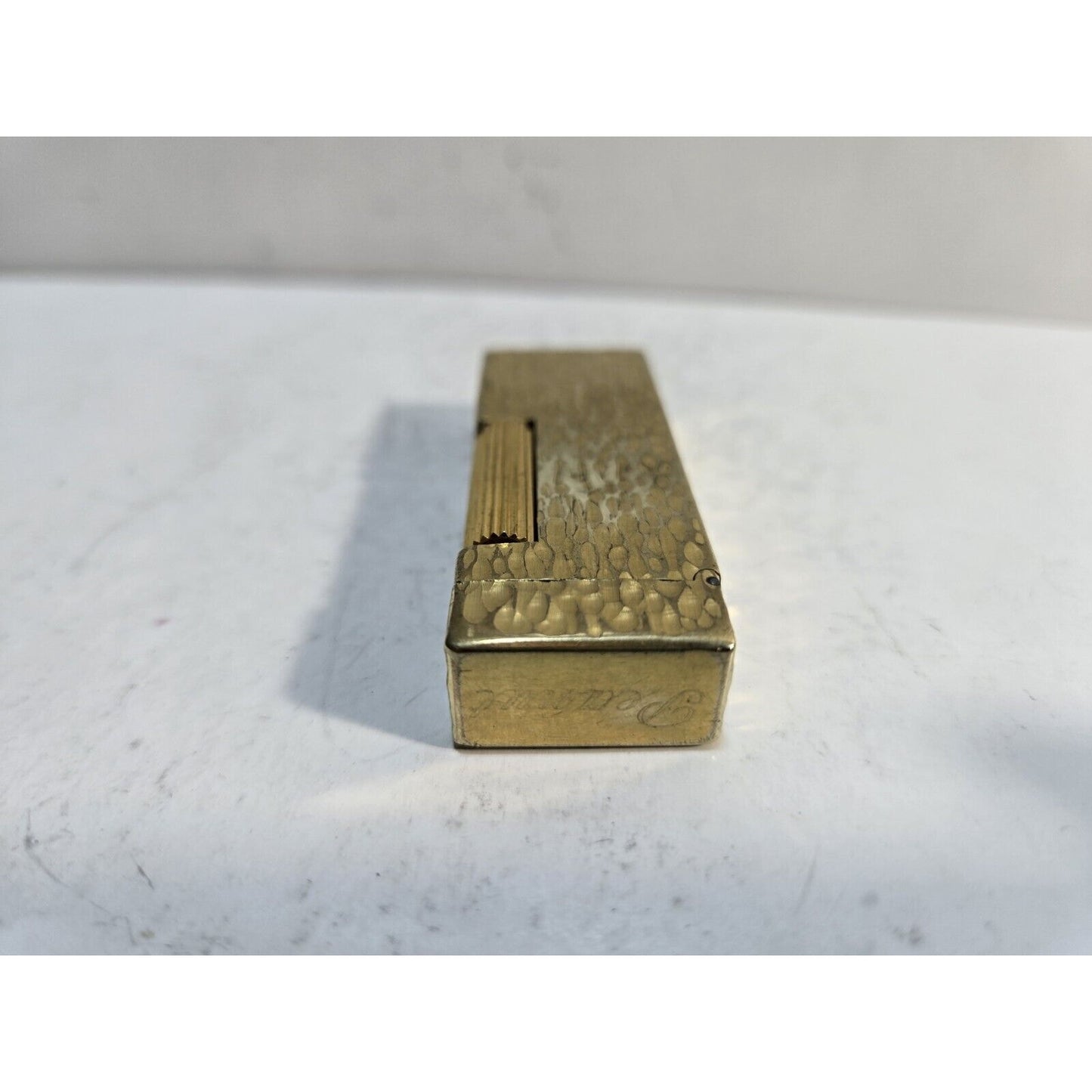 Working Vintage DUNHILL Rollagas Lighter Gold Tone SWISS MADE, 6803/37