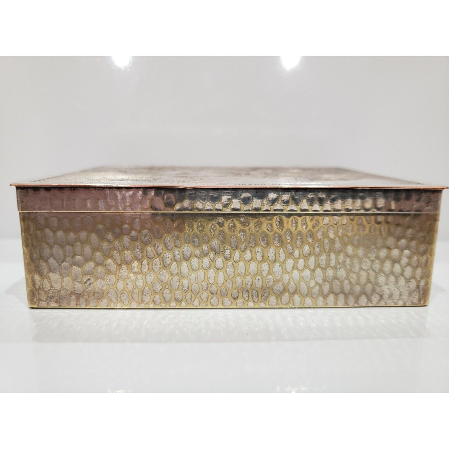 Engraved Silver Cigarette Case / Humidor, Morgan Co, Germany 383/17