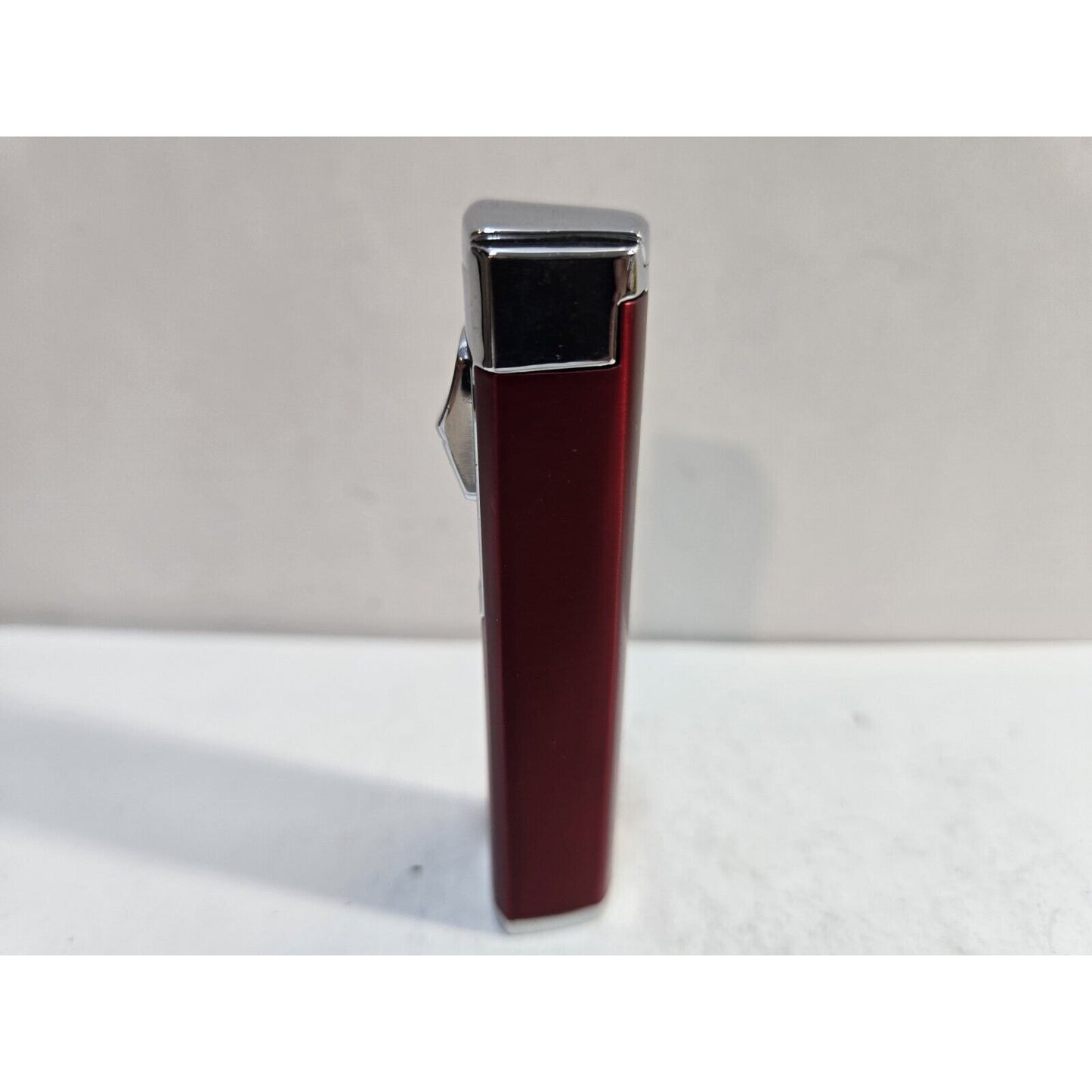 Working COLIBRI TORCH Red & Silver Tone LIGHTER 6924/36
