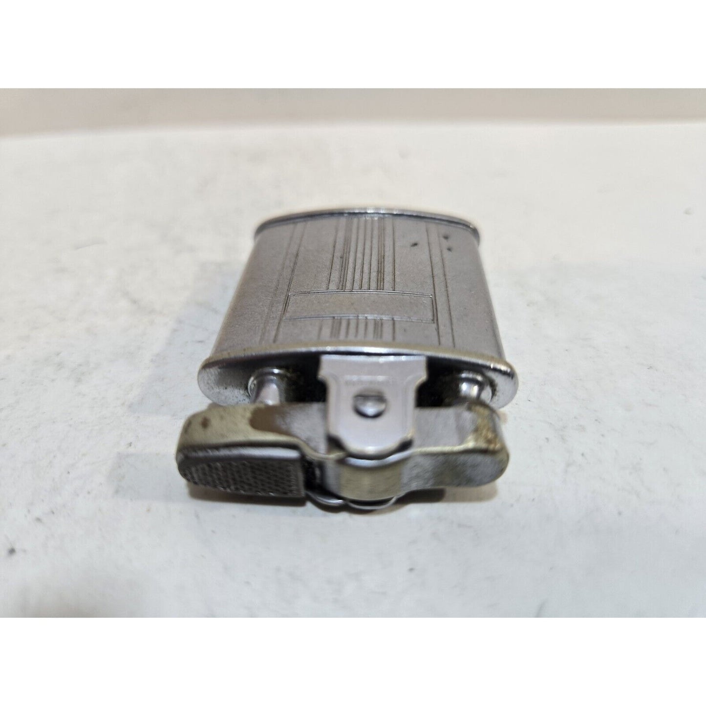 Vintage Working RONSON PRINCESS Silver Tone Lighter 7425/26