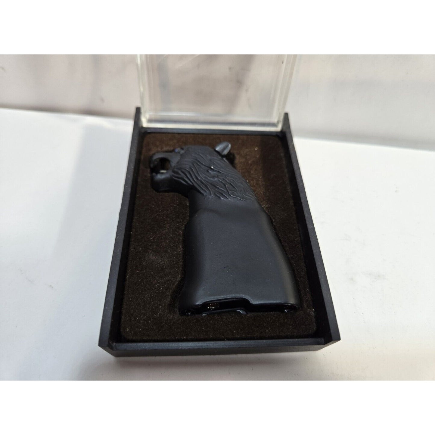 Vintage MASAI Jaguar Panther Cougar Black Tone LIGHTER, Original Box 6844/24