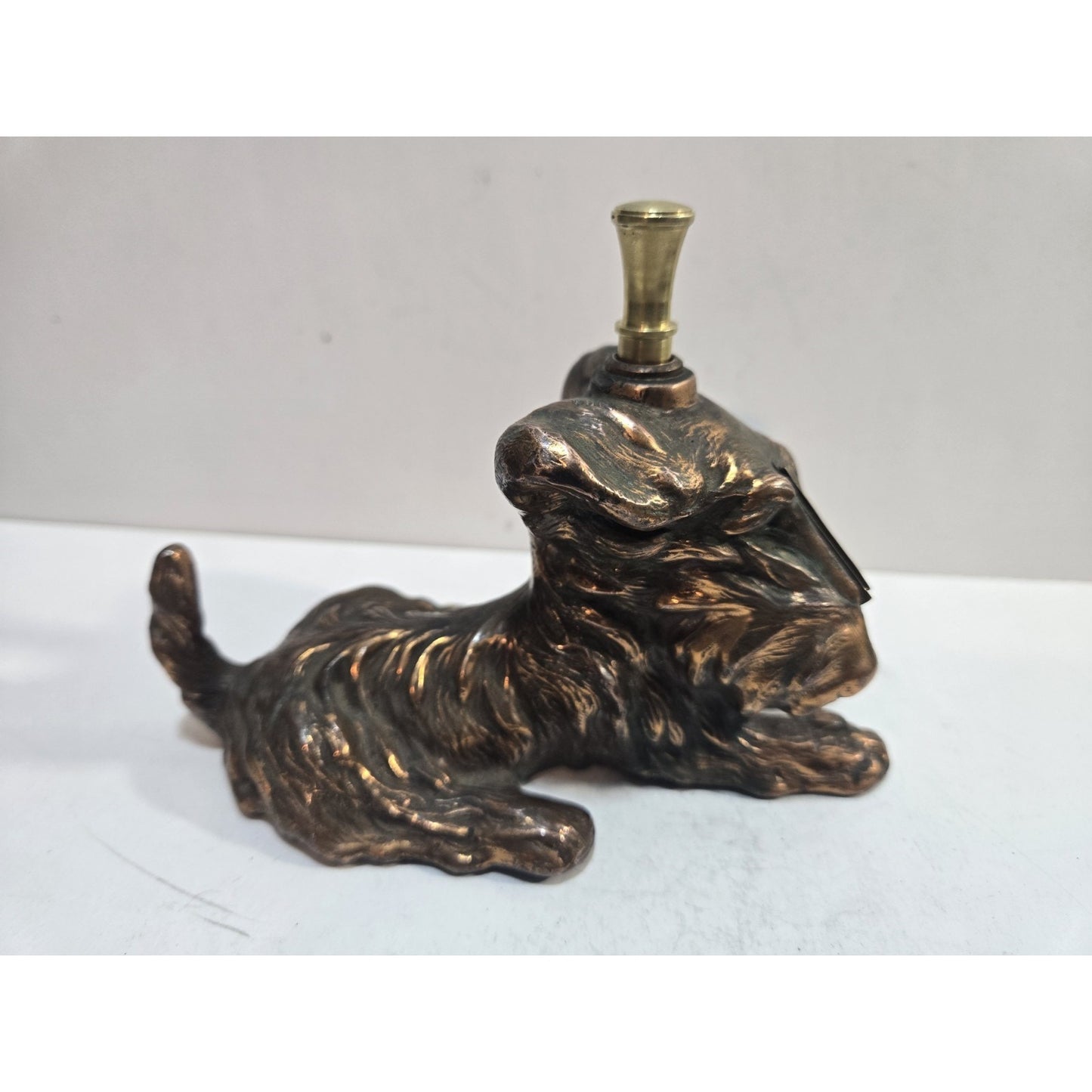 Vintage Ronson Scottie Dog Striker Lighter RARE 7938/13