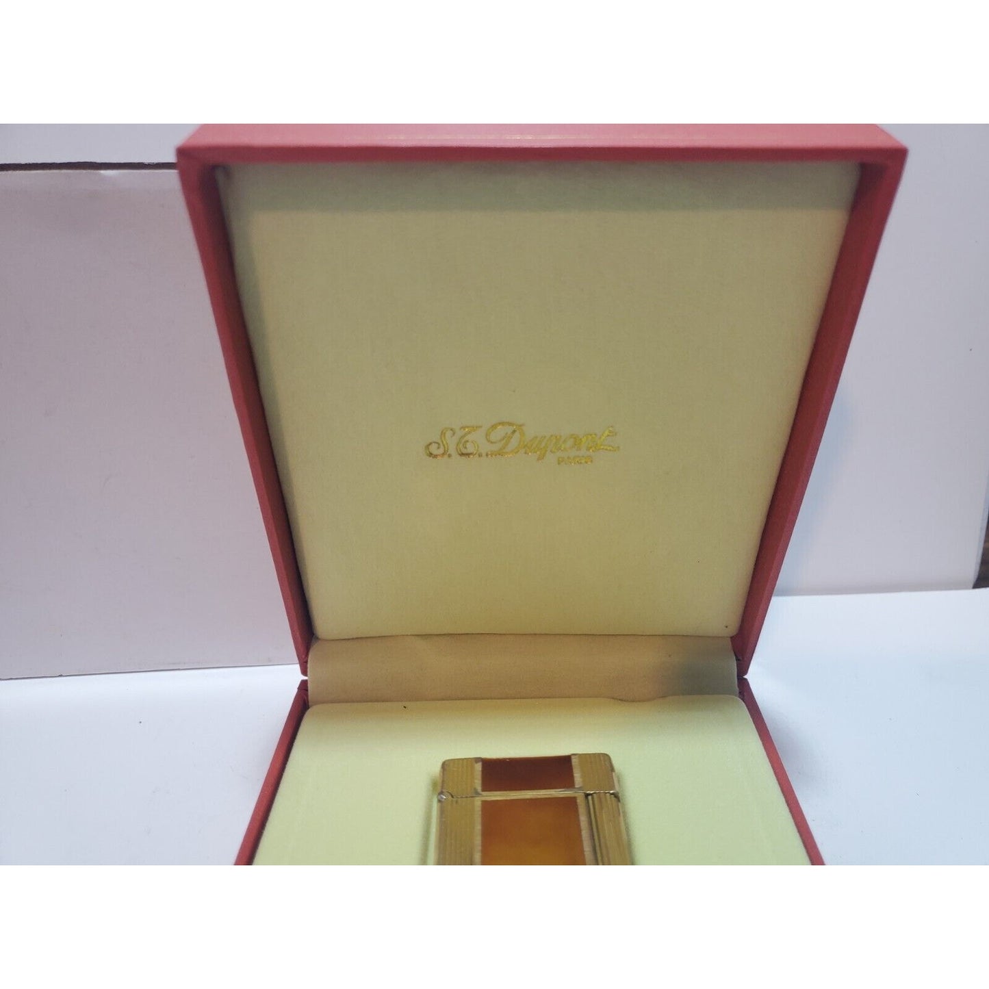 Vintage ST Dupont Lighter, Line 1 Large, Laque De Chine 6888/37