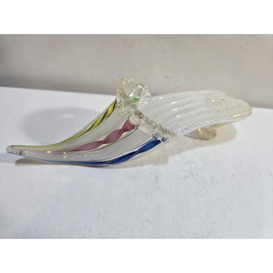 Murano Glass Slipper Hand Blown | Made in Italy | Vintage 7630/43