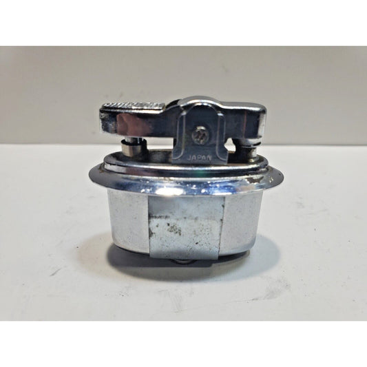 Vintage Working Table Lighter Silver INSERT Fits 37 x 16mm Oval Base 6692/22