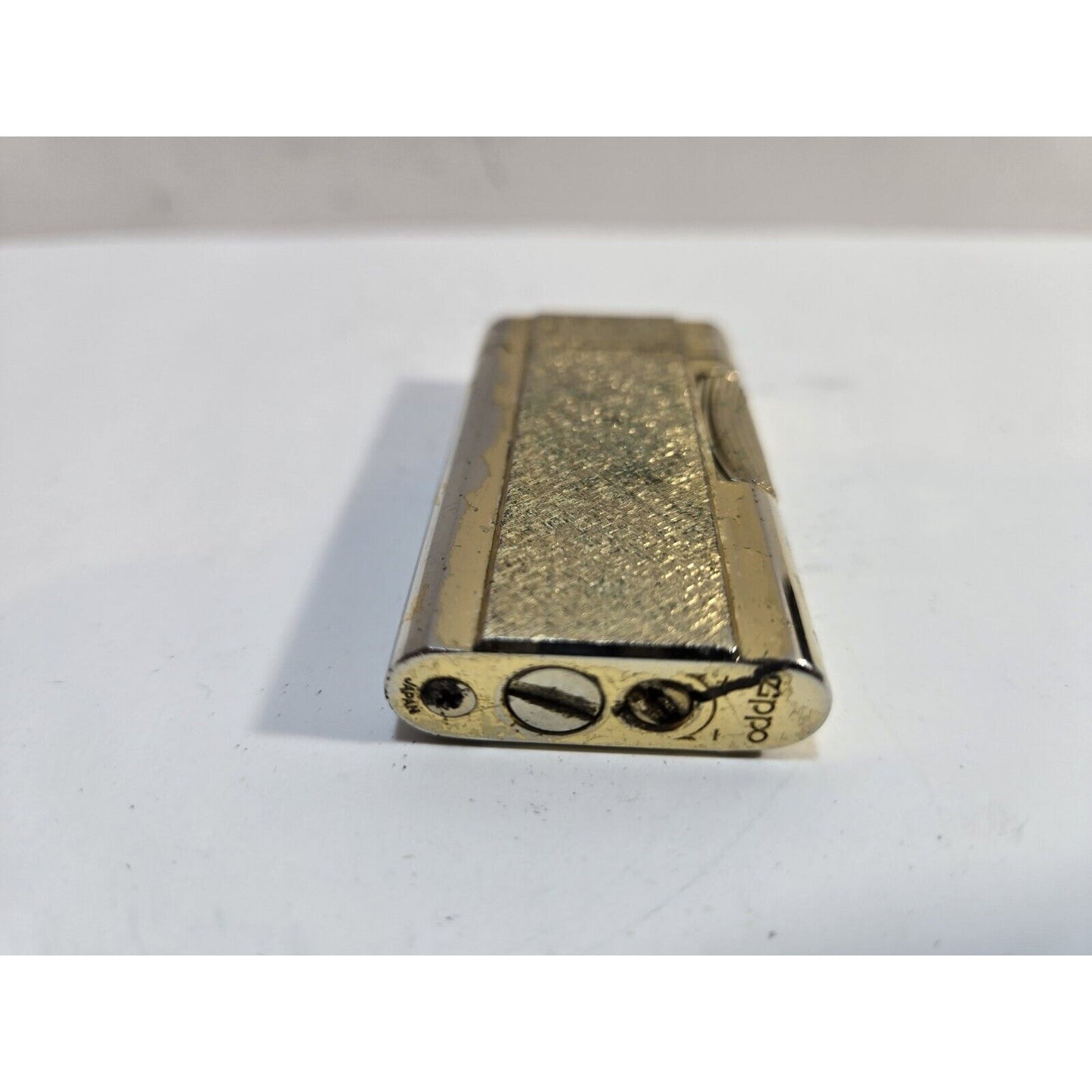 Vintage Zippo Contempo Gold Tone Butane Lighter 6852/33