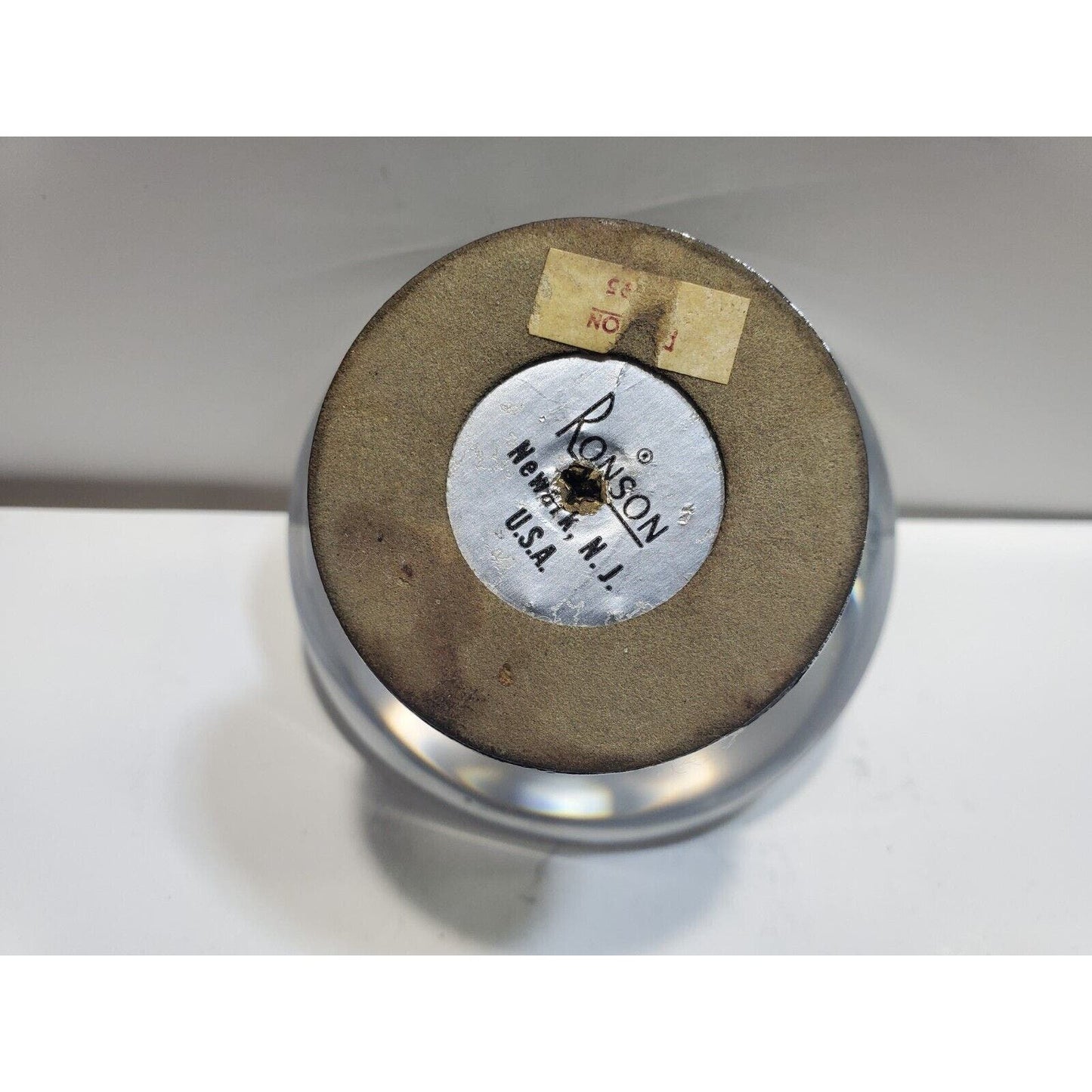 Working Vintage Ronson NORDIC Table Lighter Silver 6673/13