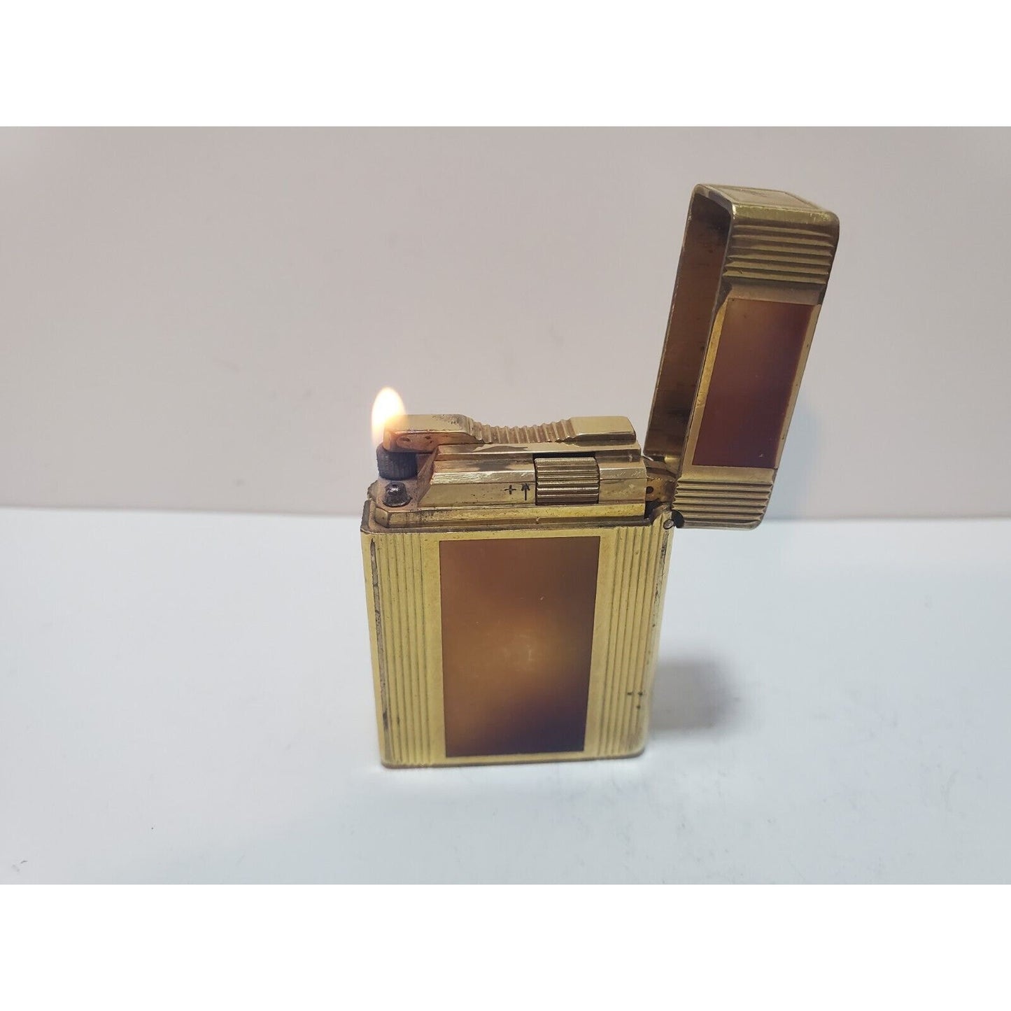 Vintage ST Dupont Lighter, Line 1 Small, BR, Laque De Chine 6881/37