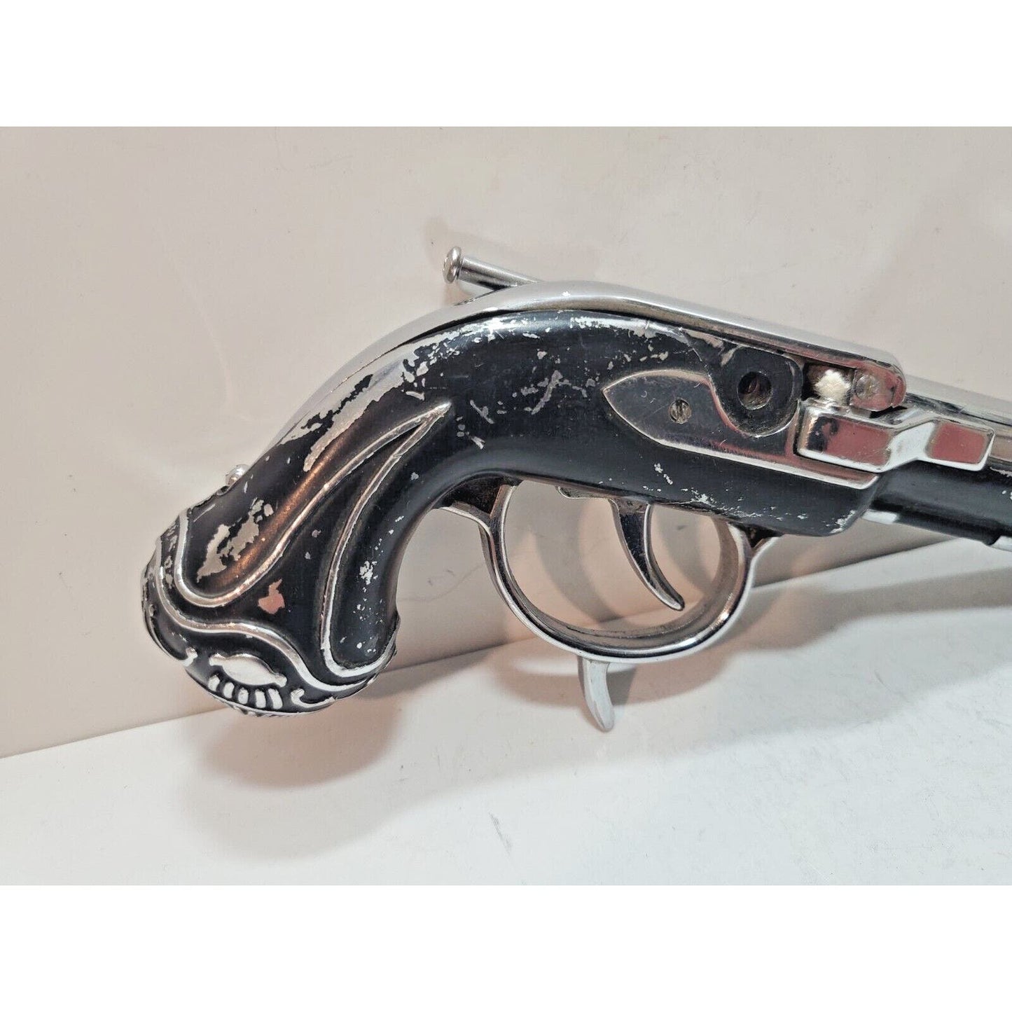 Vintage Sparking Flintlock Gun Dueling Pistol Table Cigarette Lighter 6295/28