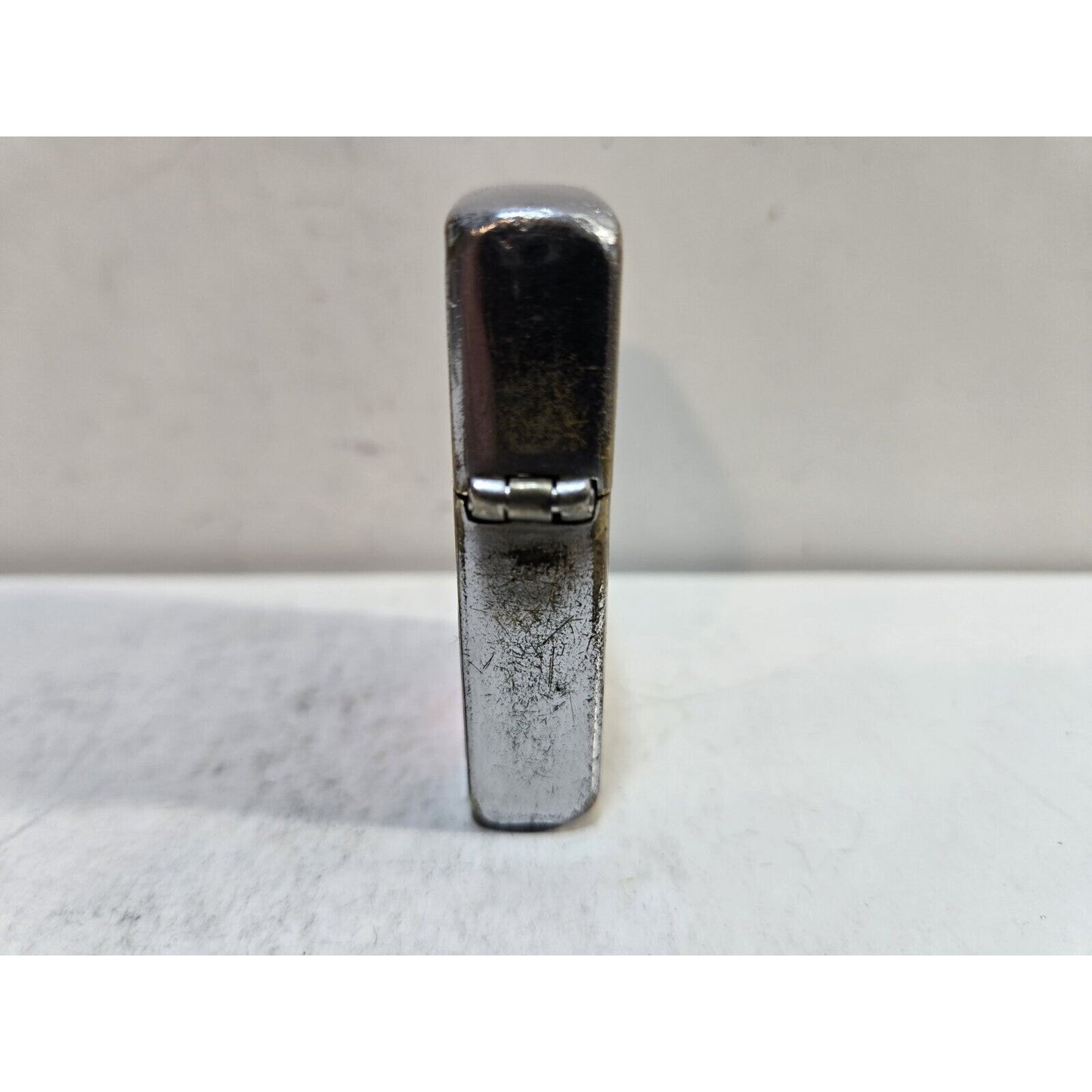 Vintage Zippo Lighter Pat # 2032695 3 Barrel Hinge 7645/33