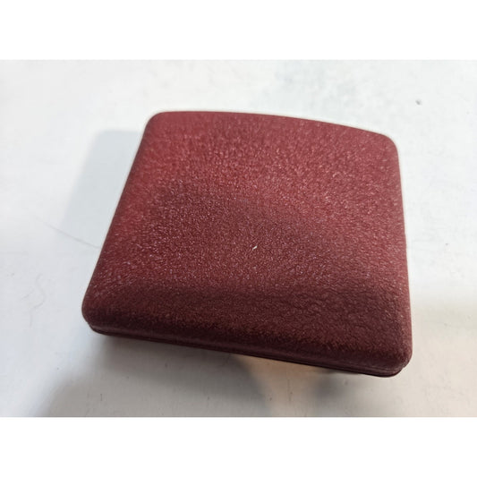 NOS VINTAGE Working Red Cigarette Case, Original Box 3 1/2 x 3" 7839/24