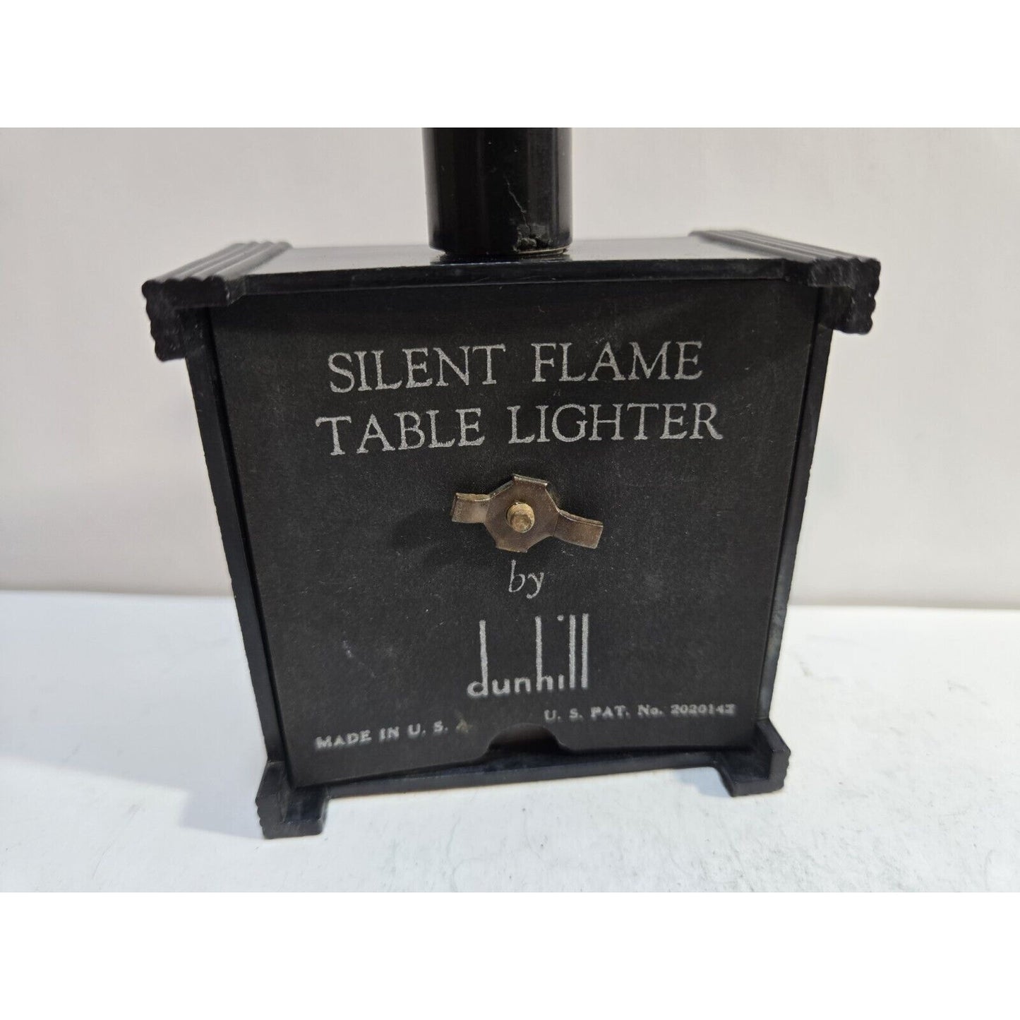 Vintage Dunhill Airplane Silent Flame Table Lighter 7000/40
