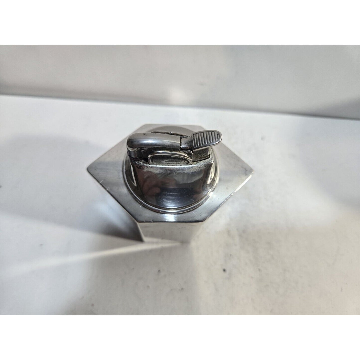 Working VINTAGE BLACK, STARR, GORHAM STERLING SILVER TABLE EVANS LIGHTER 7494/13