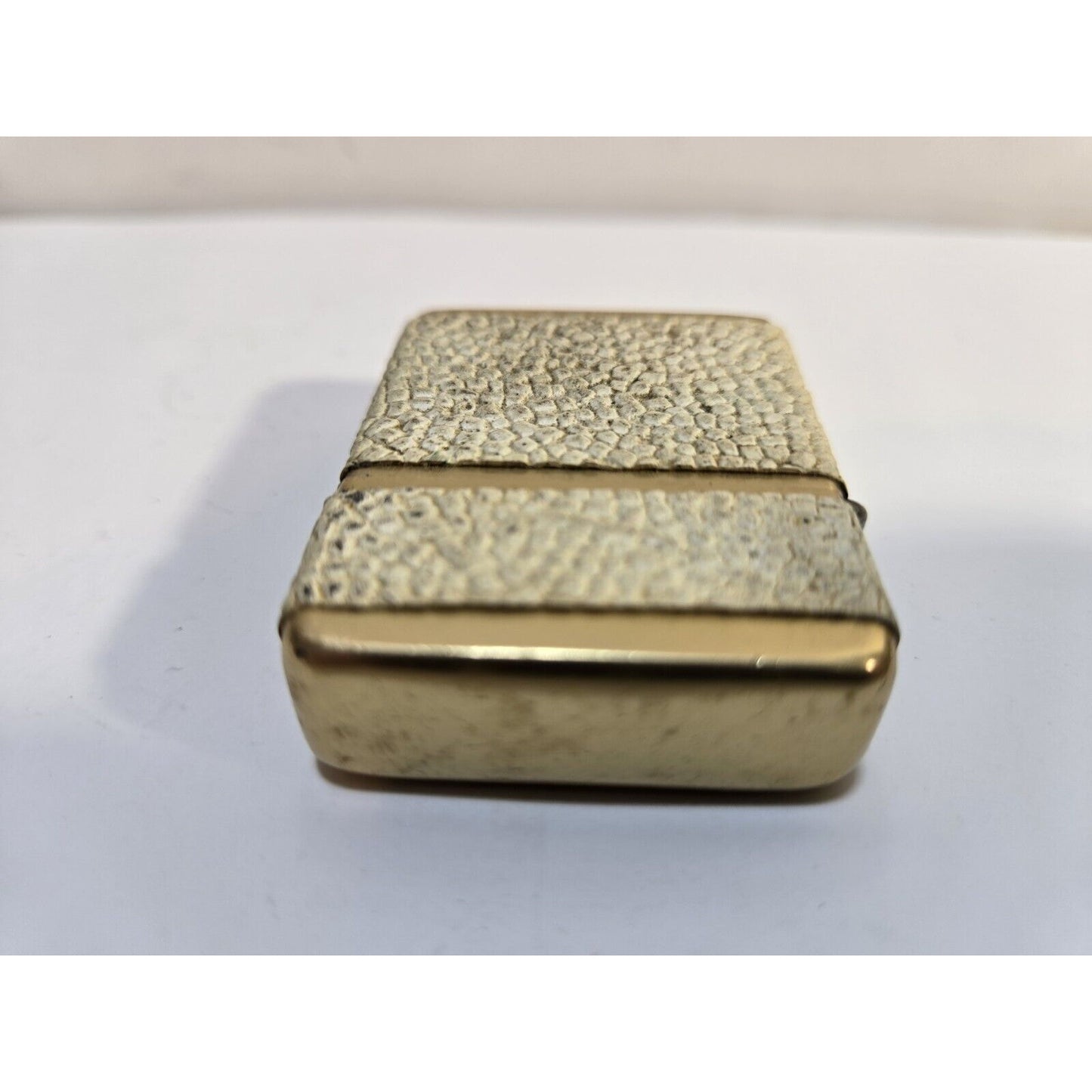 Working Vintage Park Sherman Gold Tone Storm Queen Lighter Made In USA 6831/27