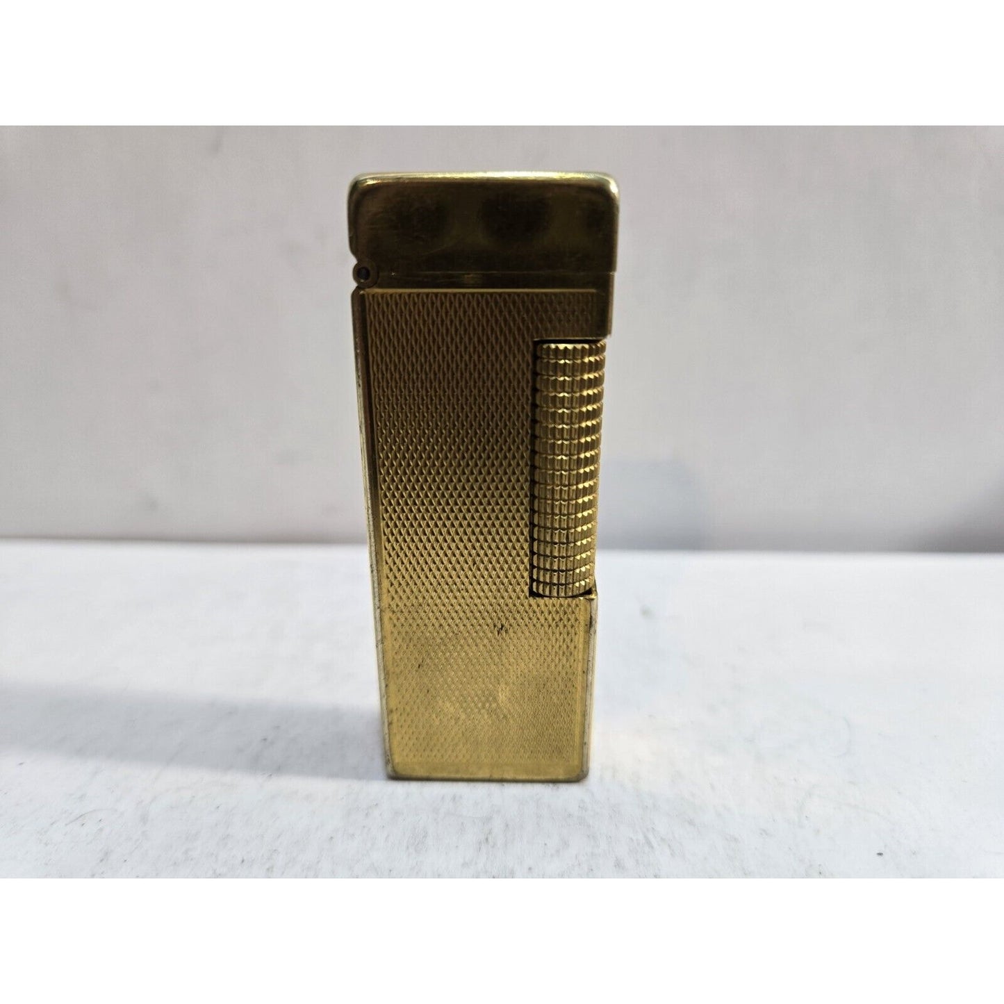 Working Vintage DUNHILL Rollagas Dragon Lighter Gold Tone SWISS MADE, 7074/37