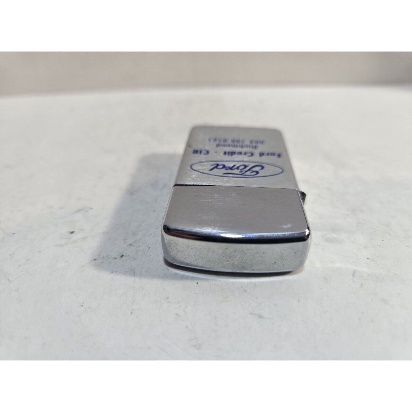 NOS Working Vintage FORD CREDIT Advertising Lighter USA 7468/30