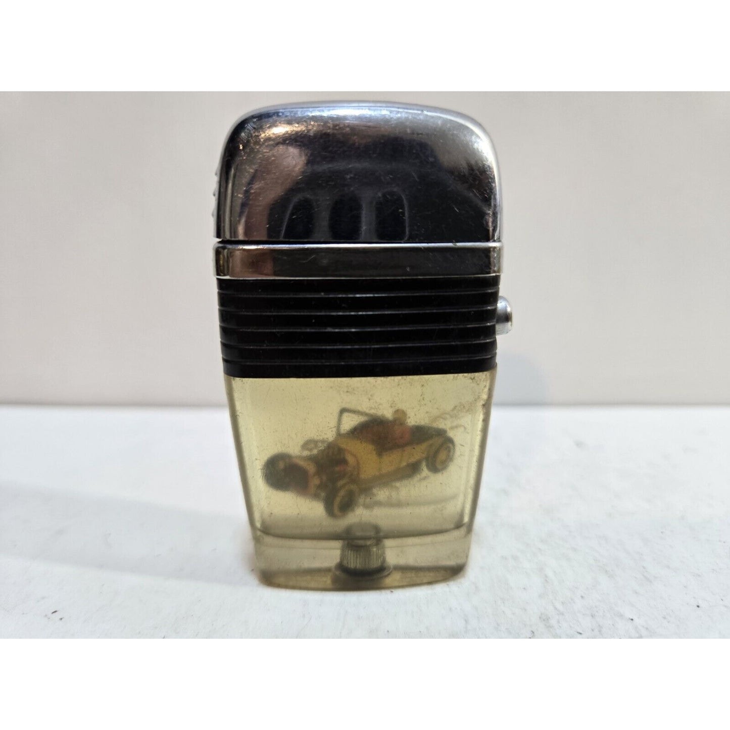 Vintage Scripto VU Lighter Antique Race Car 7198/29