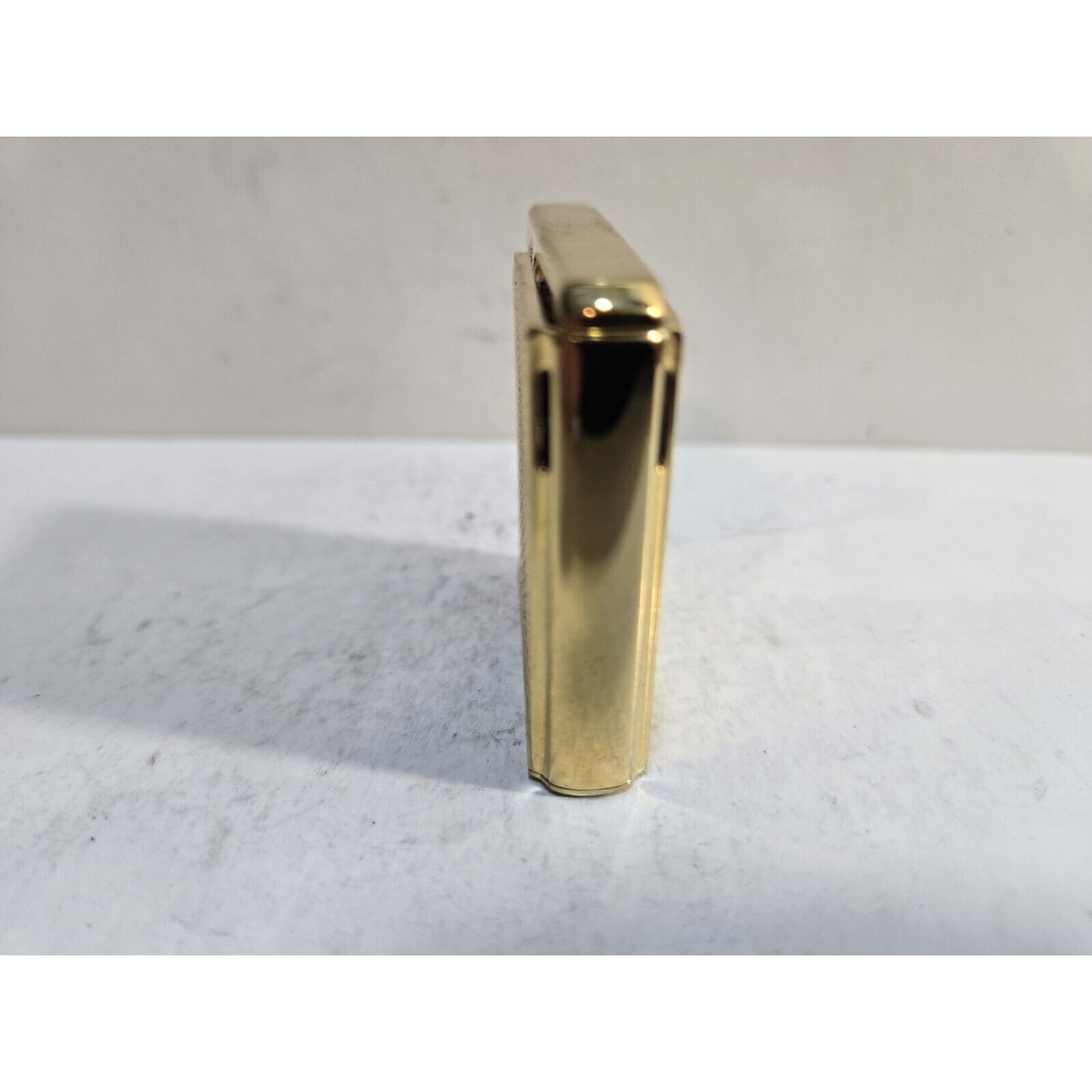 Working MARUMAN HALLEY, DL-6 Lighter, 22k Gold Plate, Vintage 7671/34