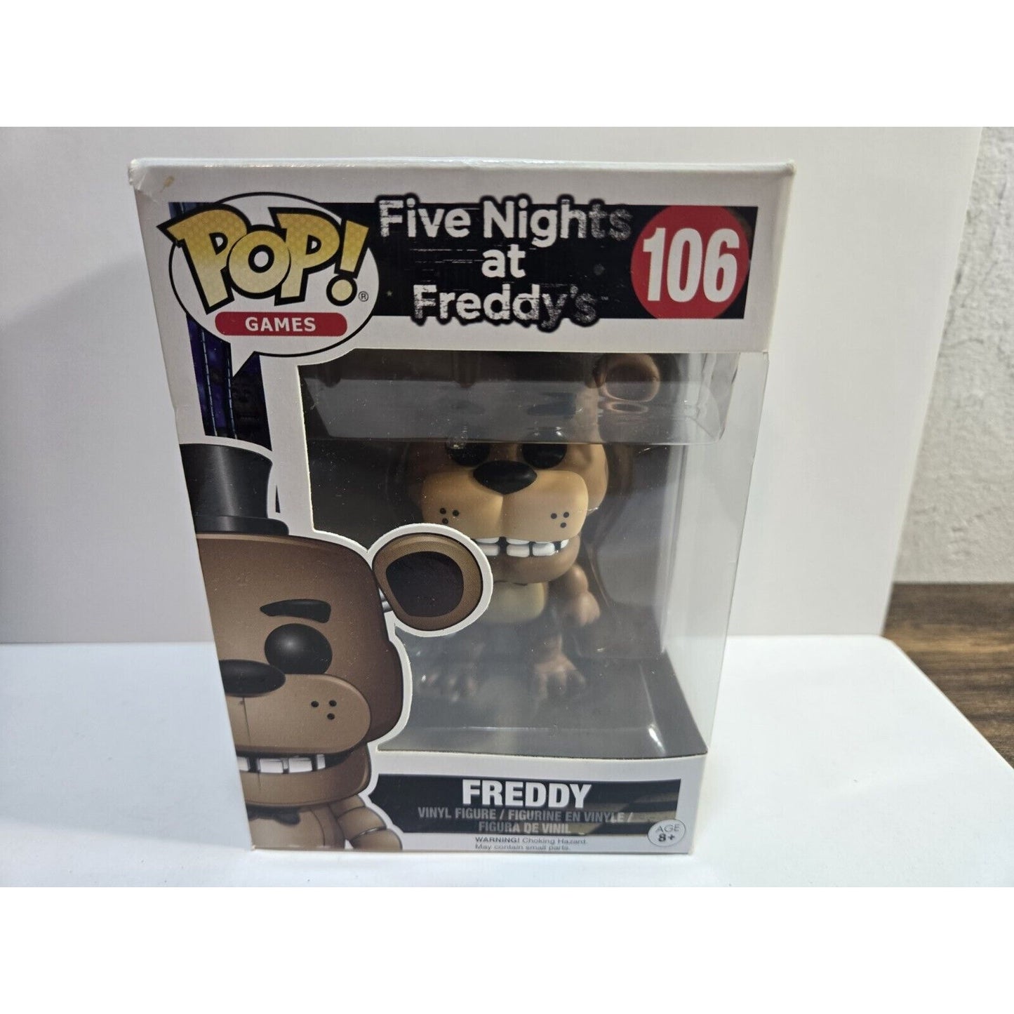 Funko Pop! Vinyl: Five Nights at Freddy's - Freddy Fazbear #106 New 2016