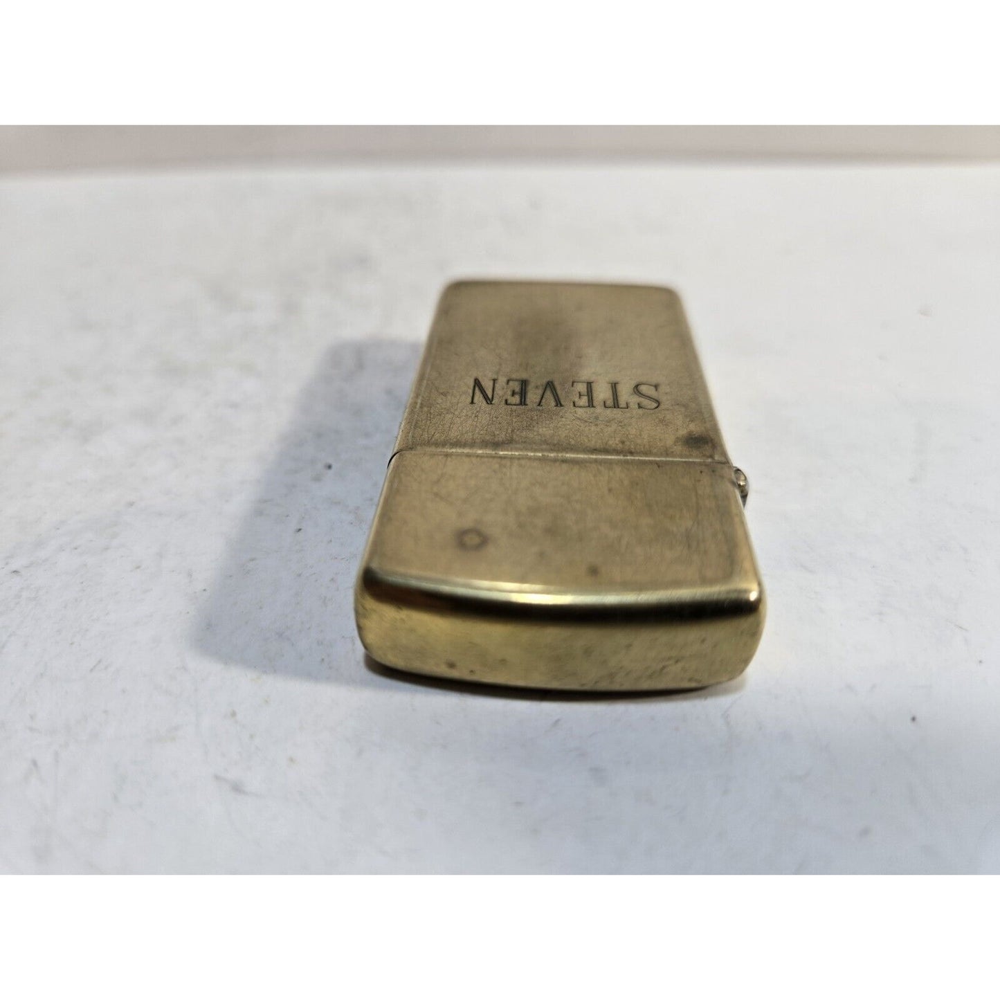 Vintage Working Zippo Brass Lighter 7379/33