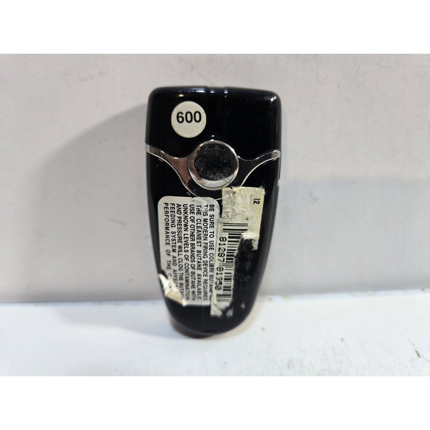 Working COLIBRI Torch Black Tone LIGHTER 6956/36