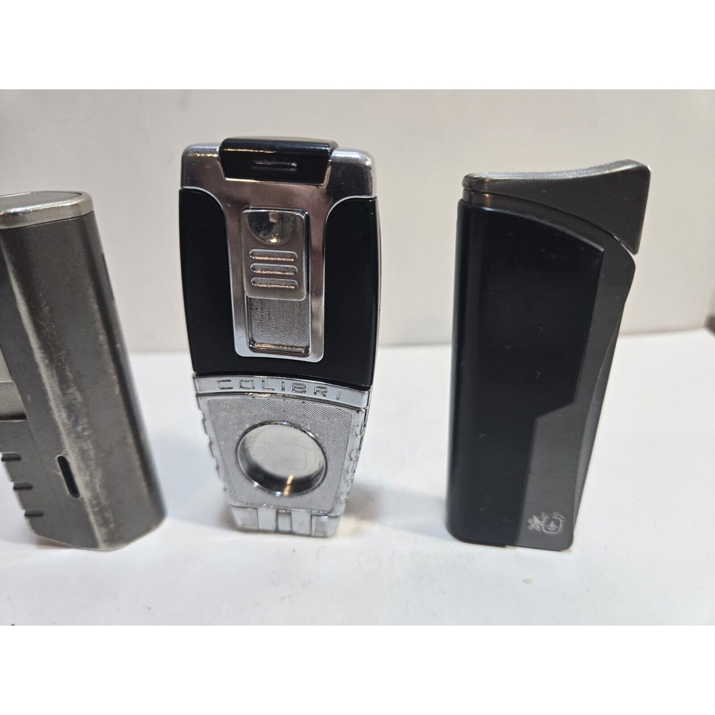 LOT OF 3 VINTAGE COLIBRI + LIGHTERS / NOT WORKING 6853/35