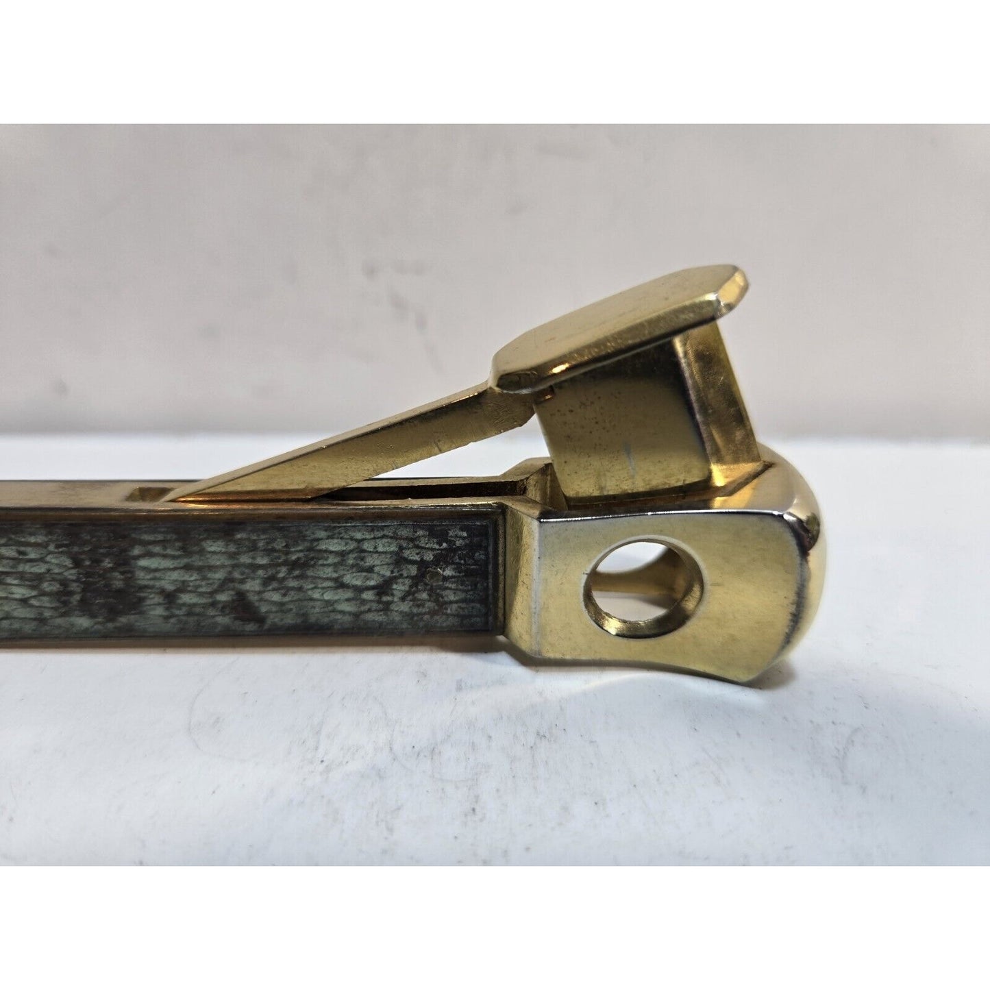 Vintage Working German Donatus Solingen Silver Tone Cigar Cutter 6862/6