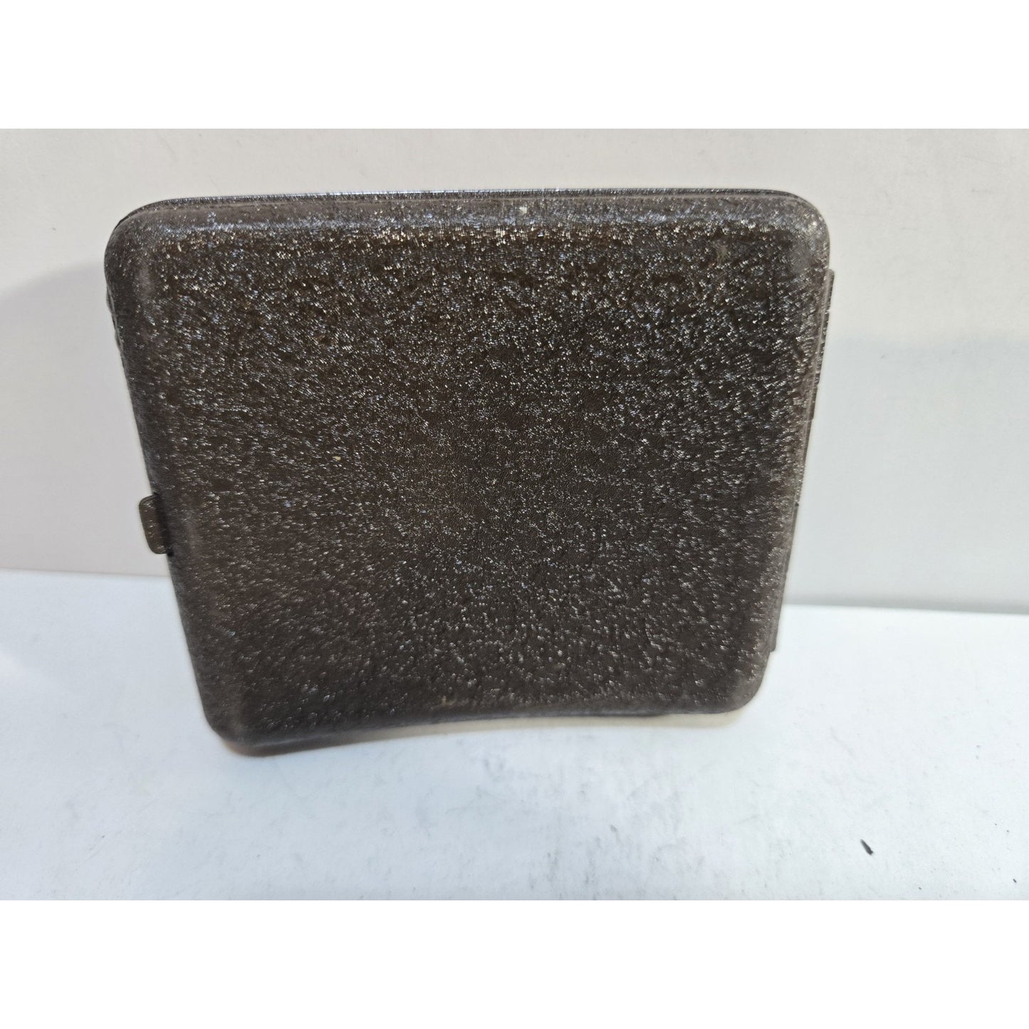 NOS VINTAGE Working Black Cigarette Case, Original Box 3 1/2 x 3" 7837/24