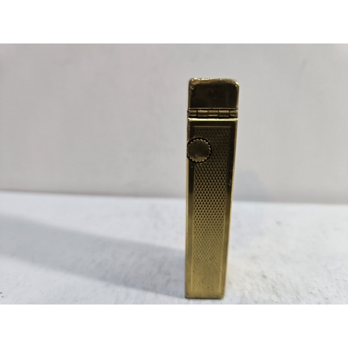 Working Vintage DUNHILL Rollagas Lighter Gold Tone SWISS MADE, 7317/37