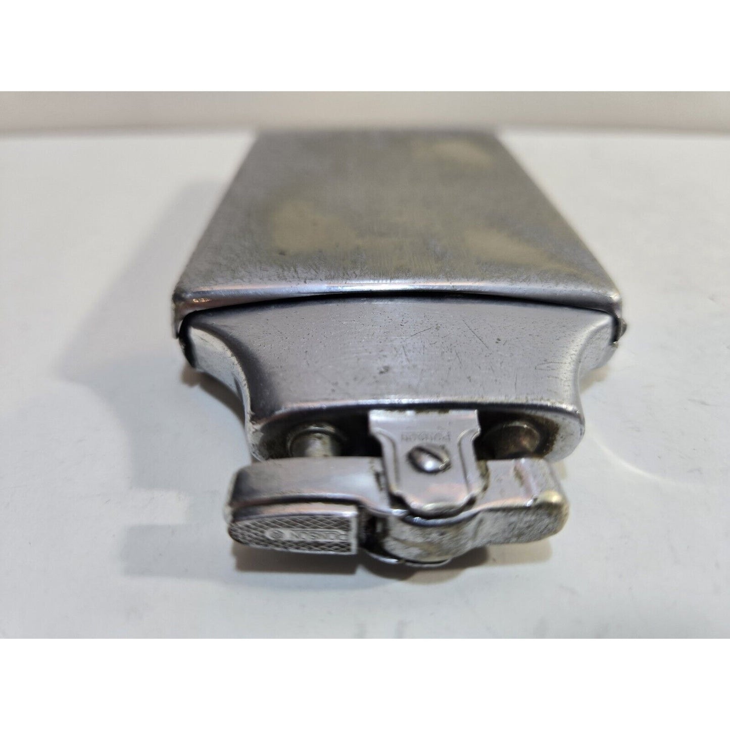 Working Ronson Mastercase Silver Tone Cigarette Case Lighter 7172/14