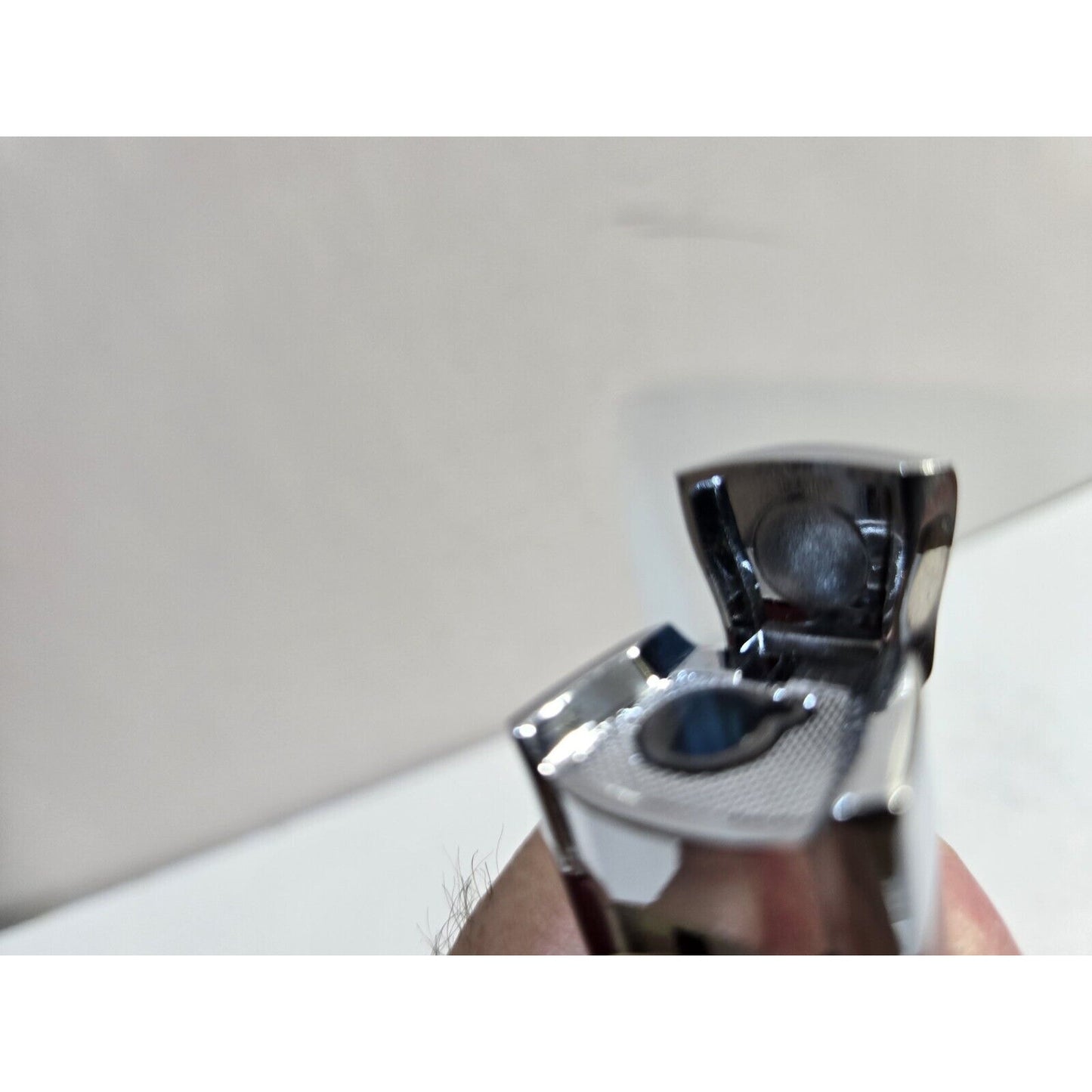 Working COLIBRI TORCH Red & Silver Tone LIGHTER 6924/36