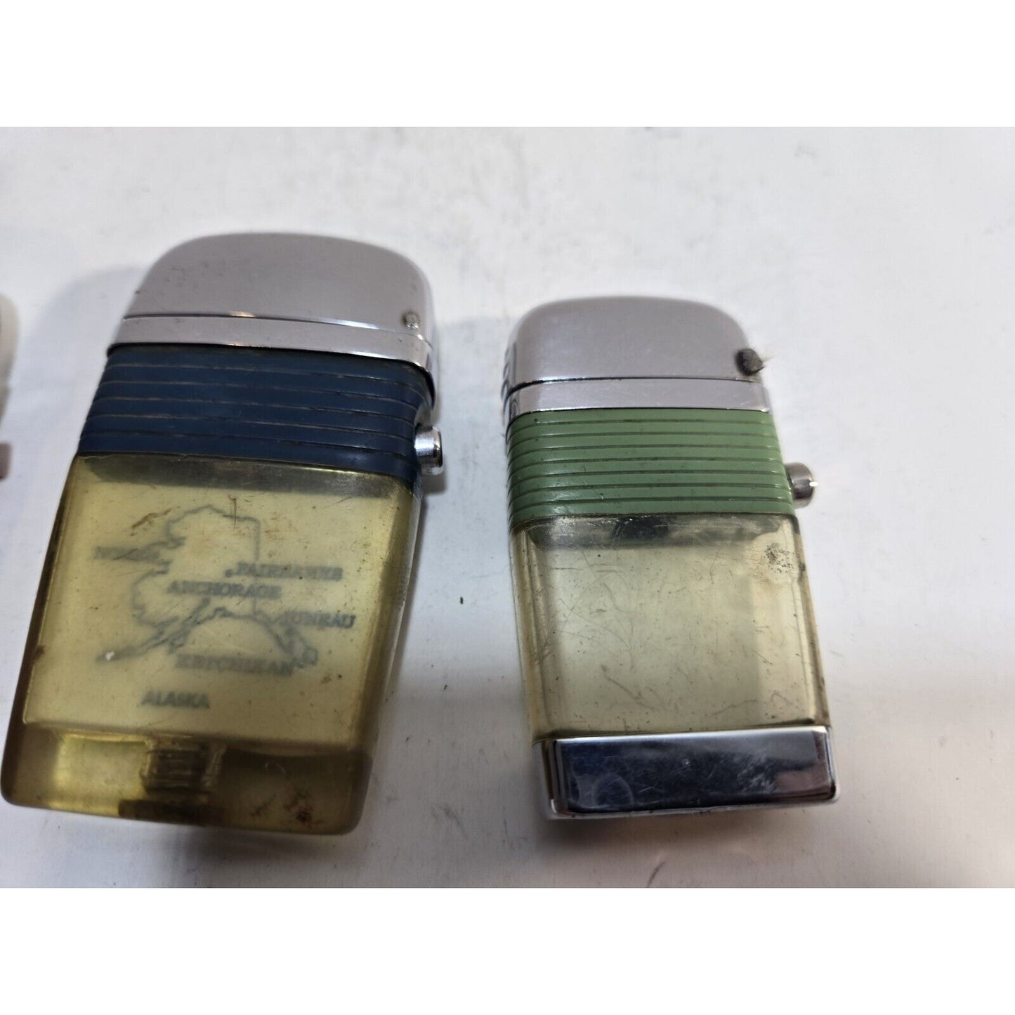 Lot of 3 Scripto VU Vintage Lighters 6991/35