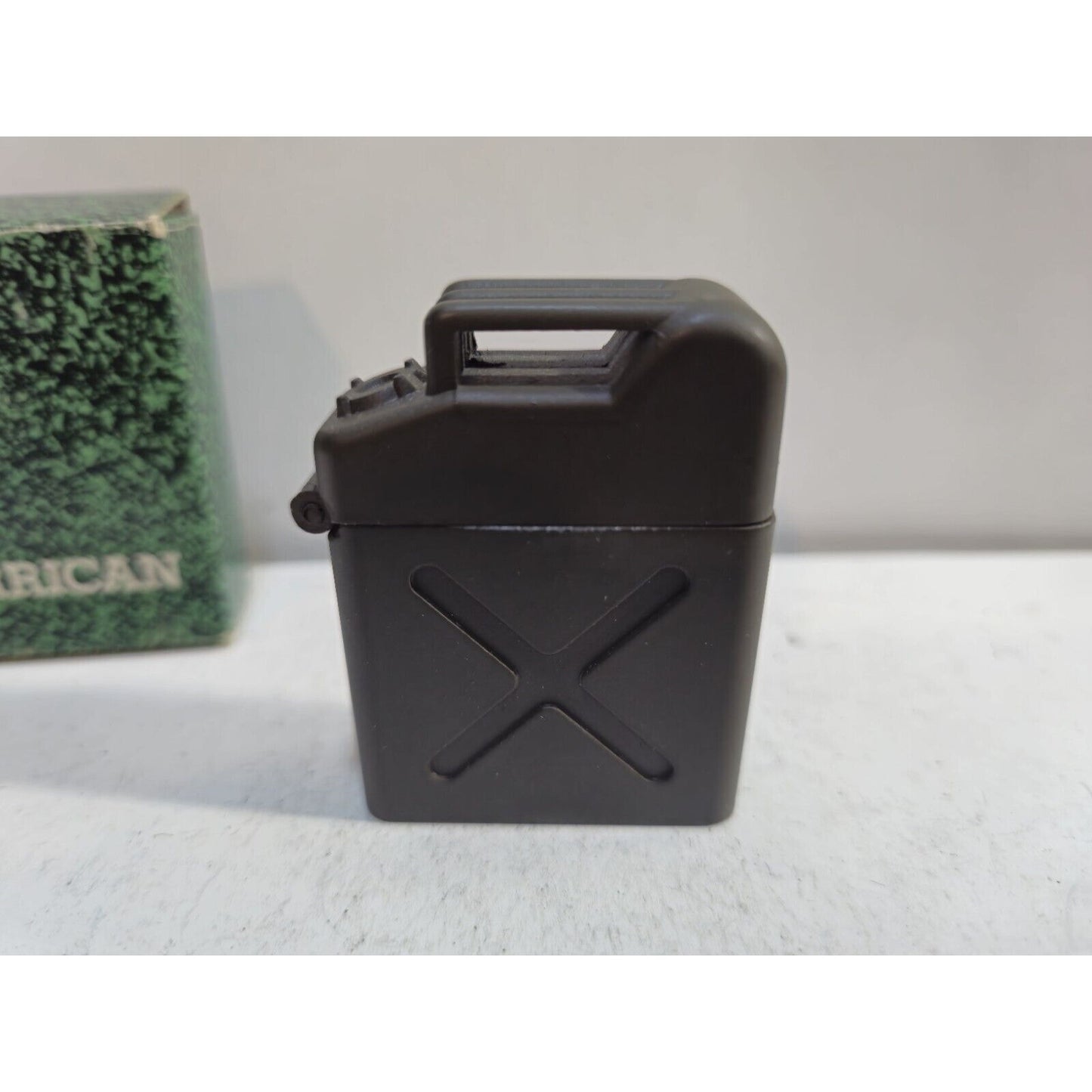 Working Vintage Jerrican Original Lighter & Box 7190/24 Jerry Can