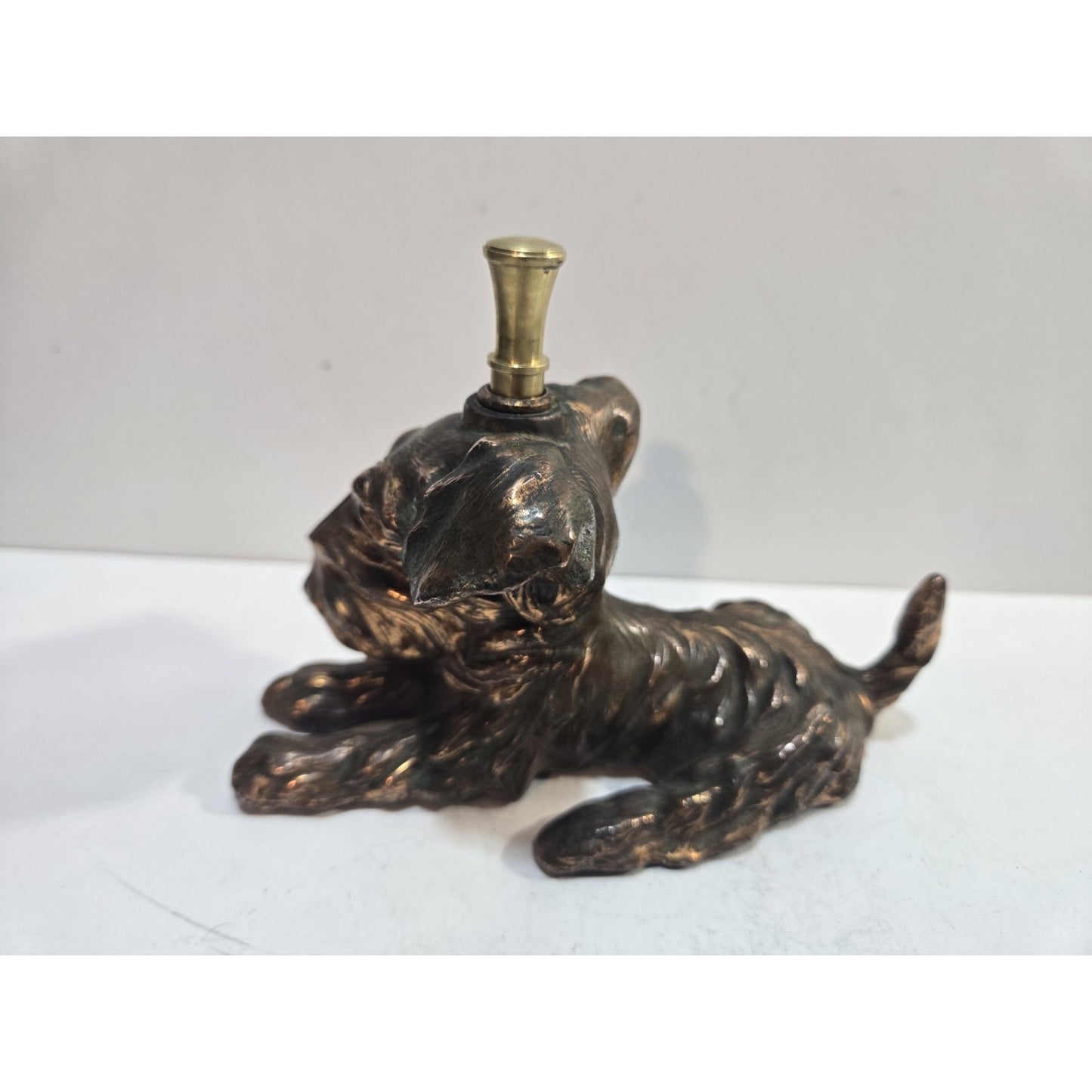 Vintage Ronson Scottie Dog Striker Lighter RARE 7938/13
